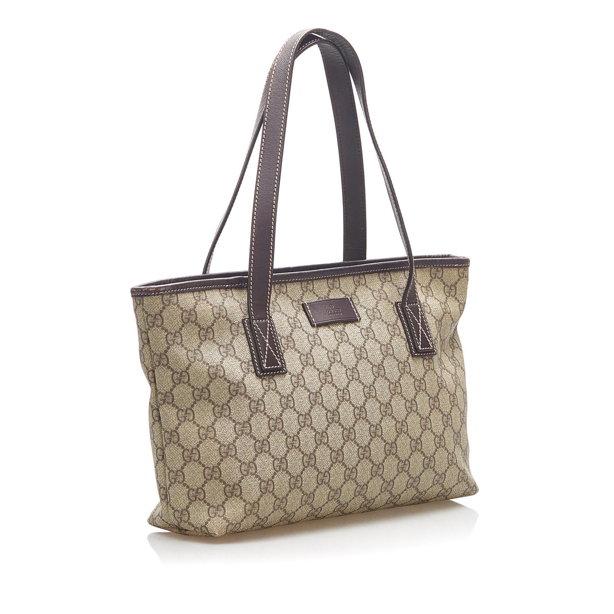 Gucci GG Supreme Tote Bag (SHG-15943)