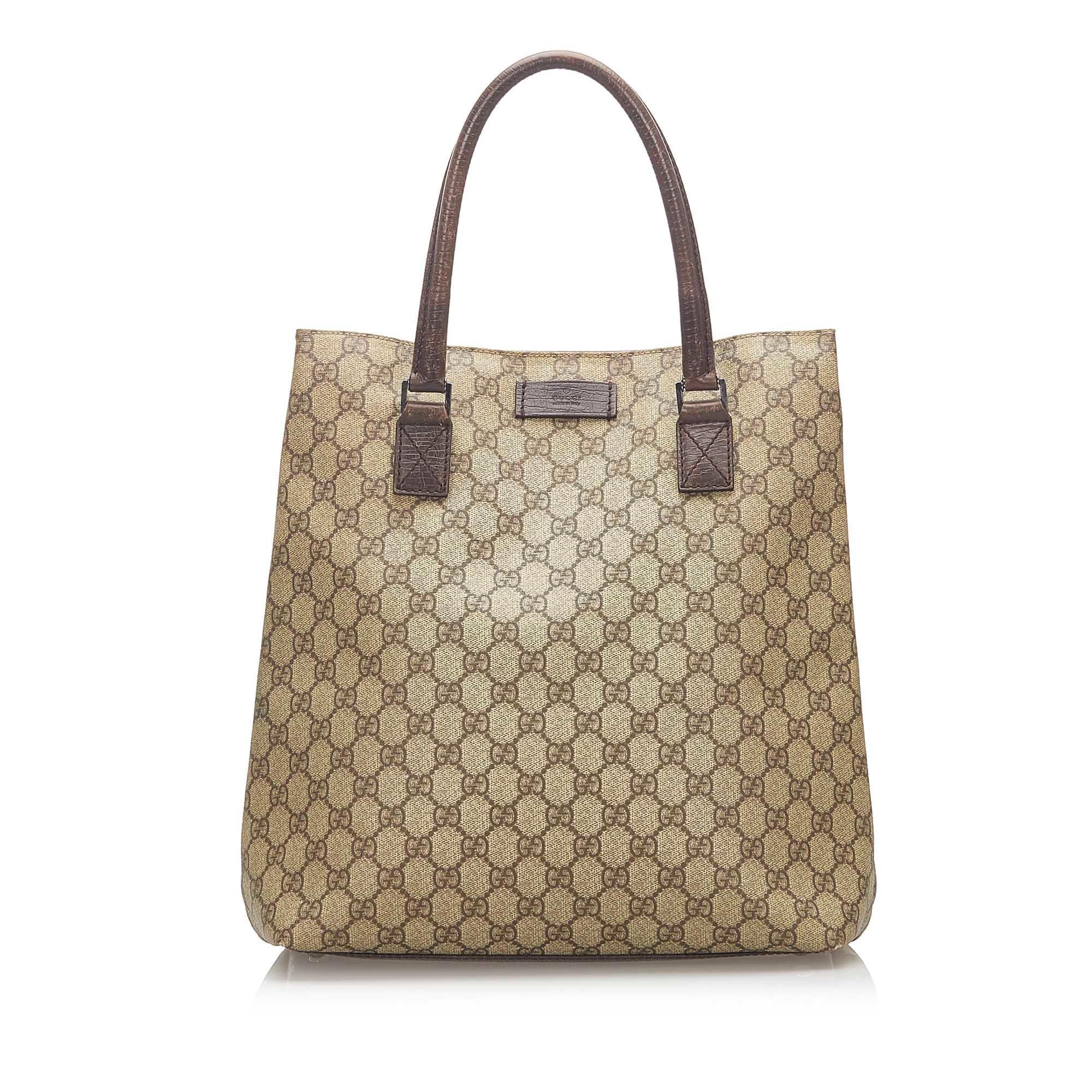 Gucci GG Supreme Tote Bag (SHG-18206)