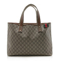 Gucci GG Supreme Web Loop E/W Shopping Tote (SHF-13023)