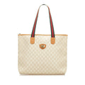 Gucci GG Supreme Web Tote Bag (SHG-18420)