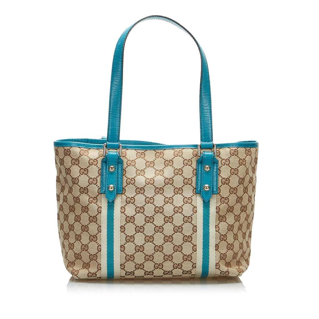 Gucci Gg Canvas Jolicoeur Tote Bag (SHG-gvdVP0)