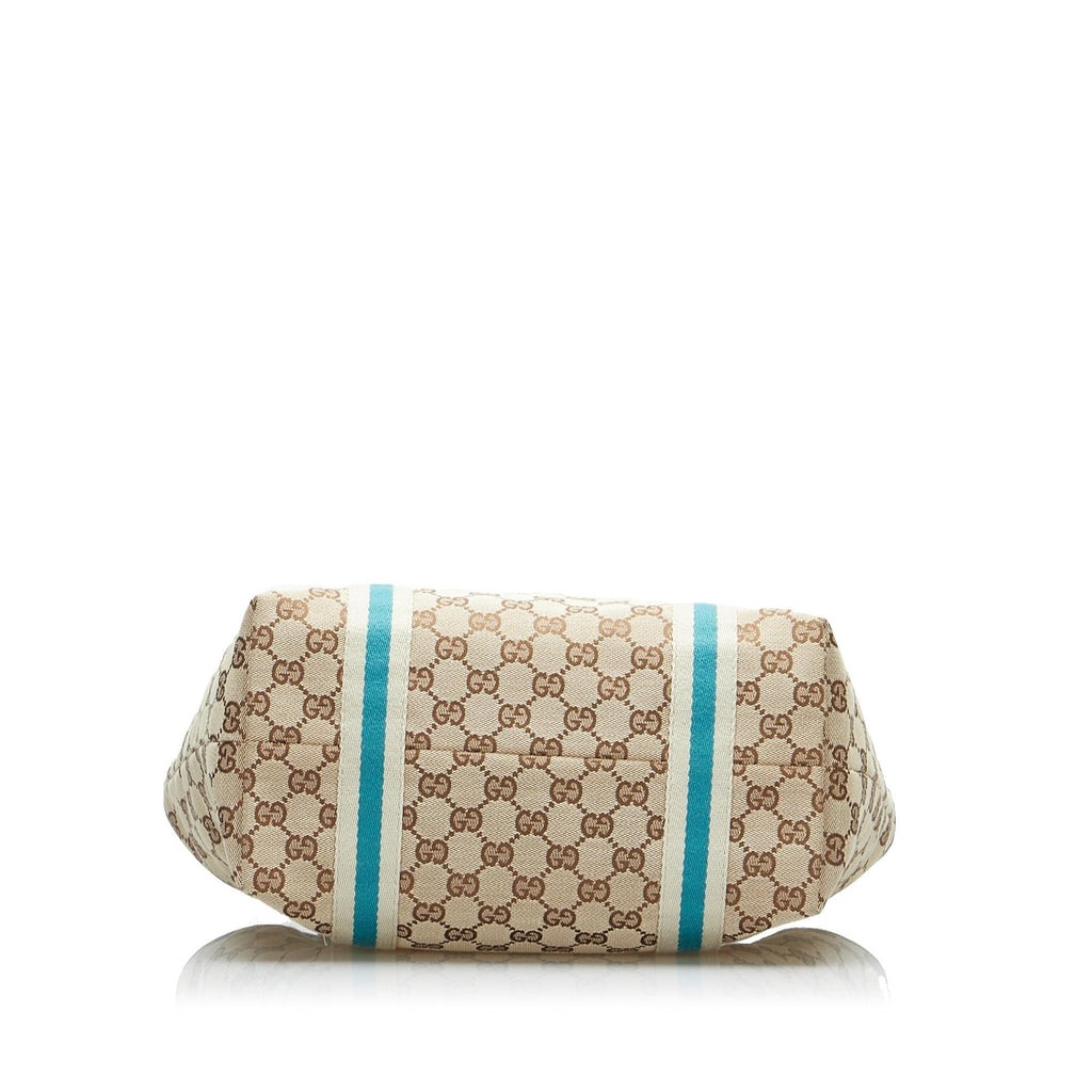 Gucci Gg Canvas Jolicoeur Tote Bag (SHG-gvdVP0)