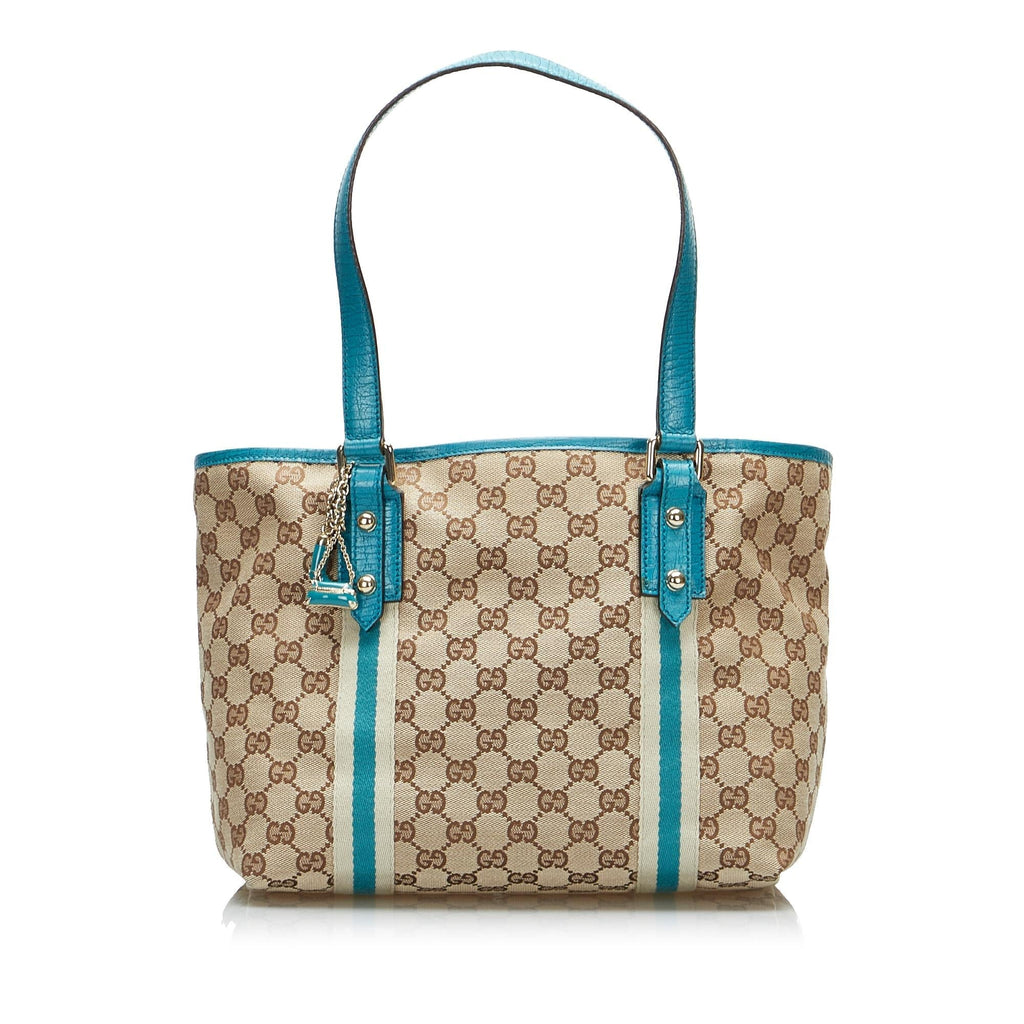 Gucci Gg Canvas Jolicoeur Tote Bag (SHG-gvdVP0)