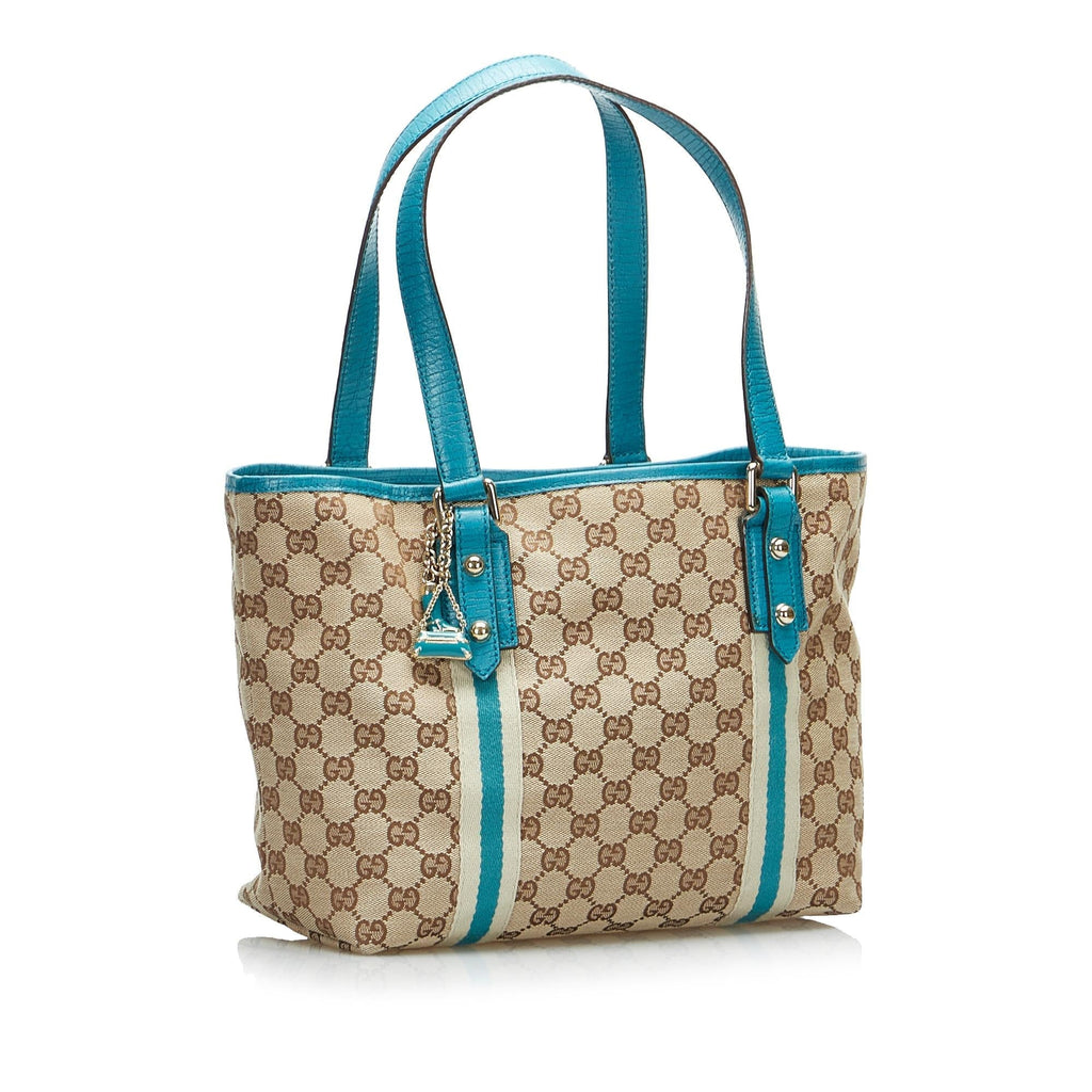 Gucci Gg Canvas Jolicoeur Tote Bag (SHG-gvdVP0)