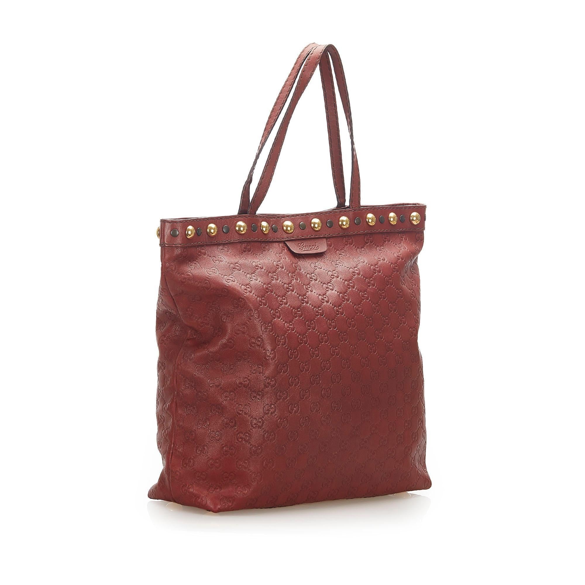 Gucci Guccissima Babouska Tote Bag (SHG-17661)
