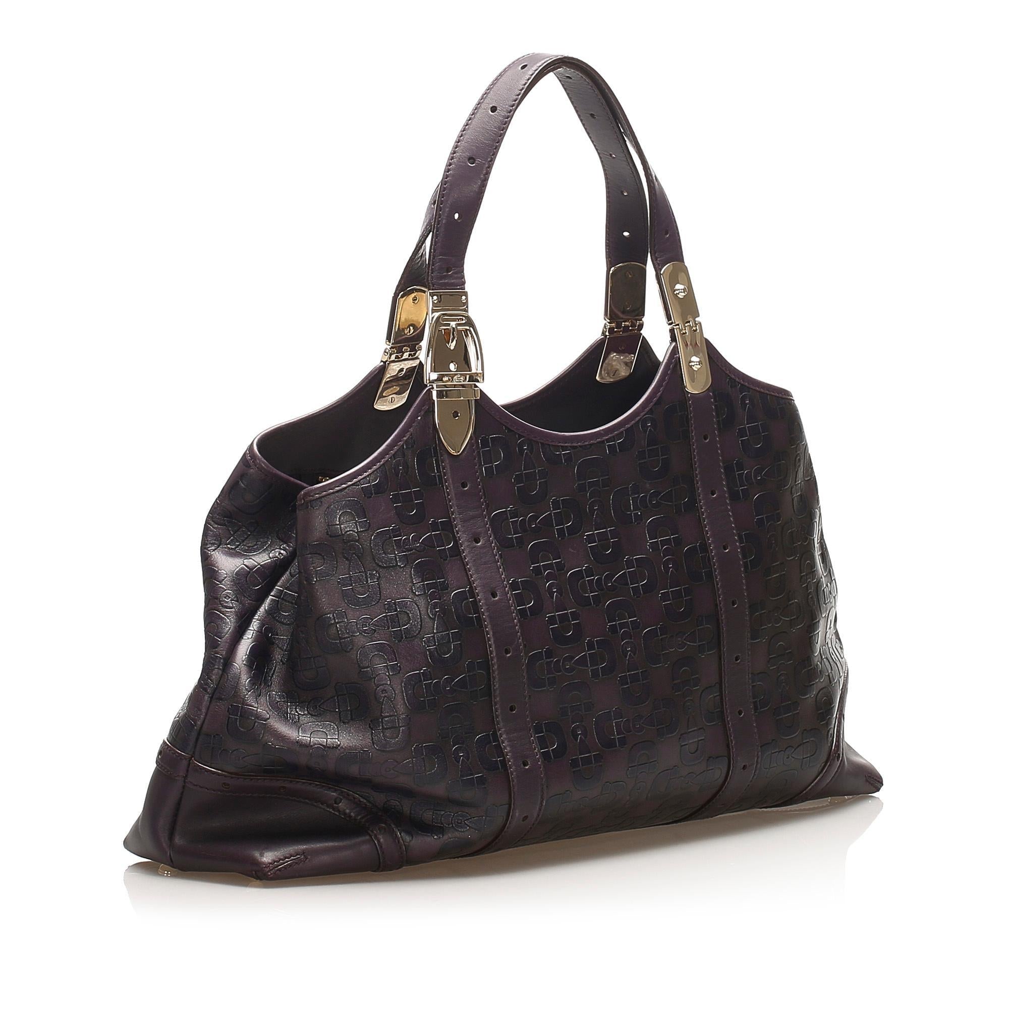 Gucci Horsebit Leather Tote Bag (SHG-14342)