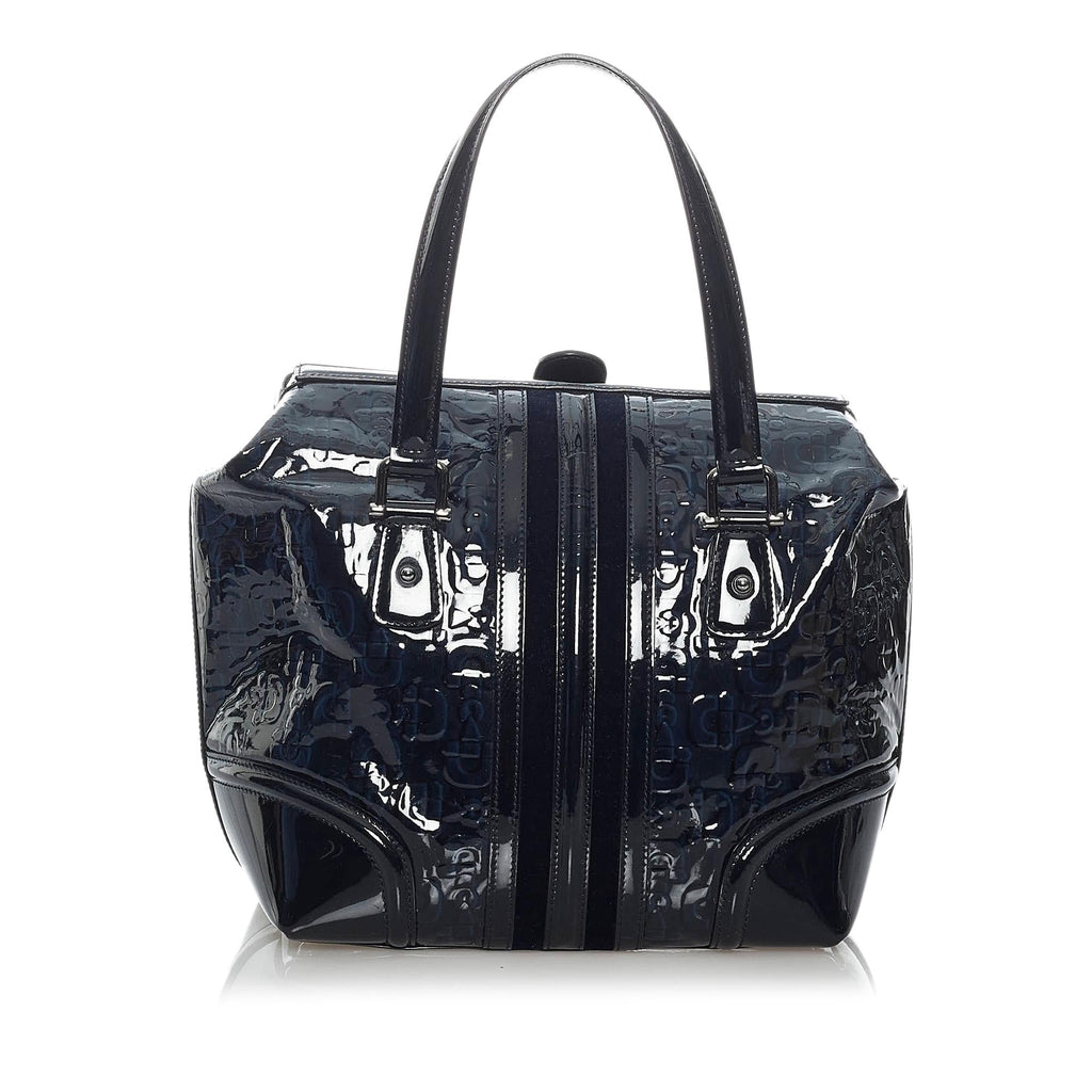 Gucci Horsebit Treasure Patent Leather Handbag (SHG-29752)