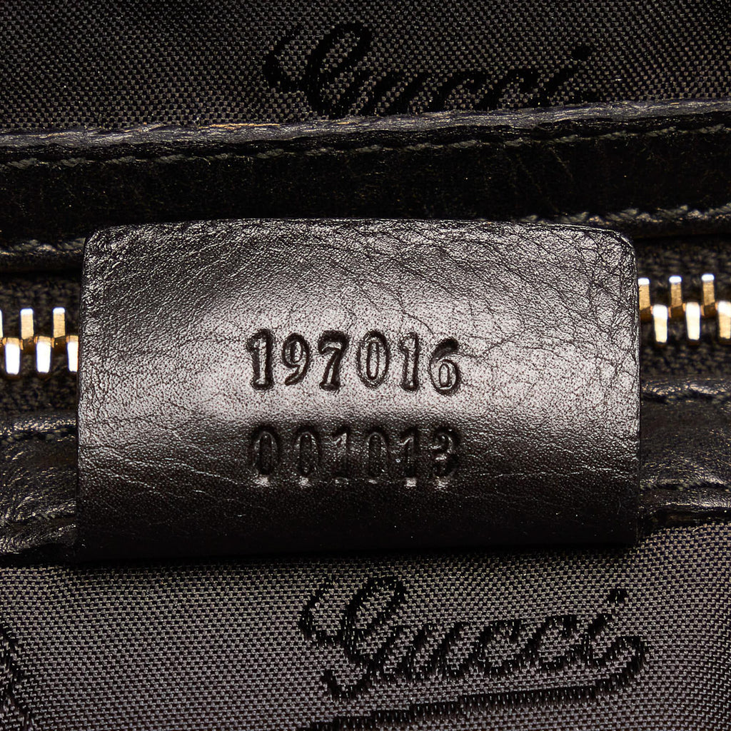 Gucci Hysteria Patent Leather Satchel (SHG-30806)