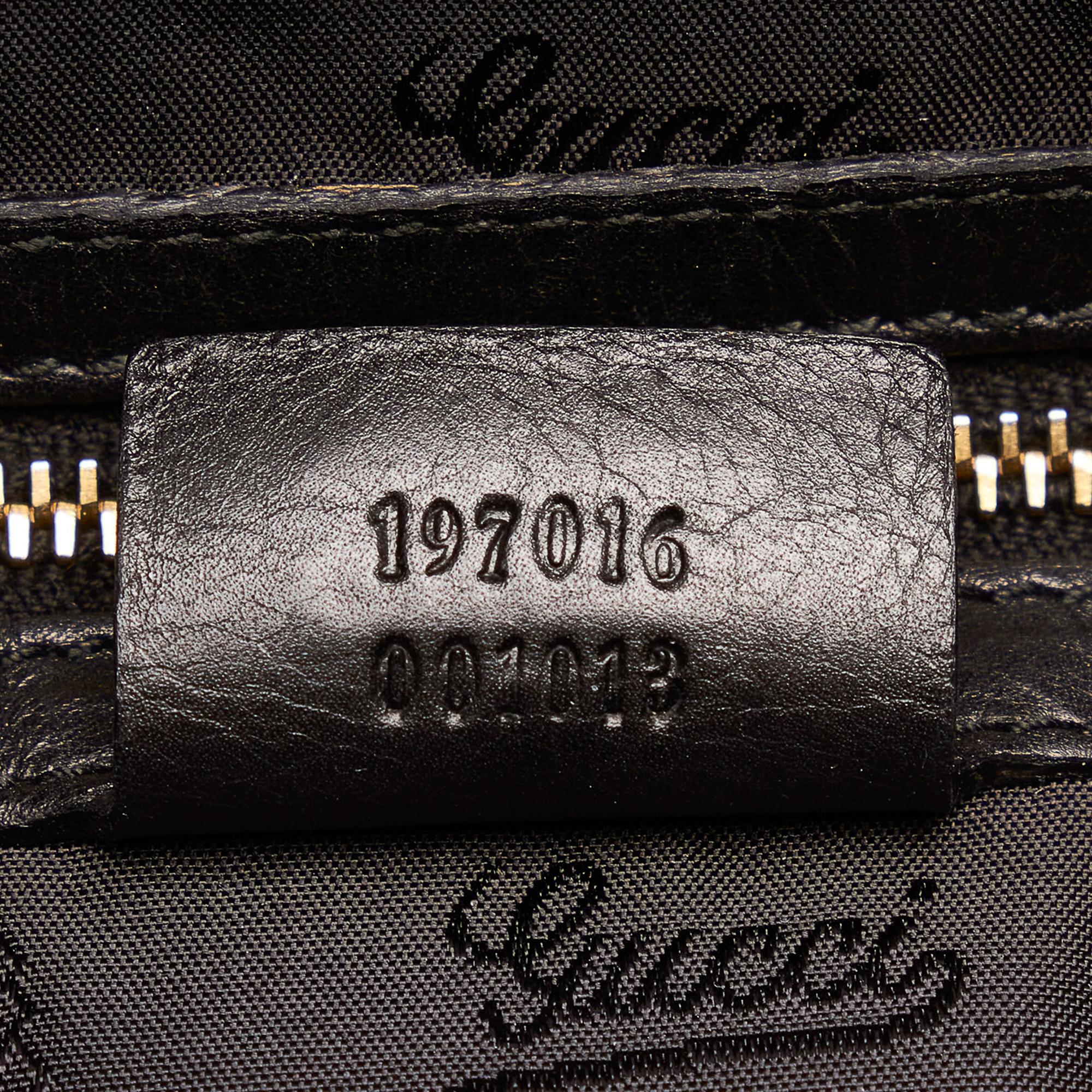 Gucci Hysteria Patent Leather Satchel (SHG-30806)