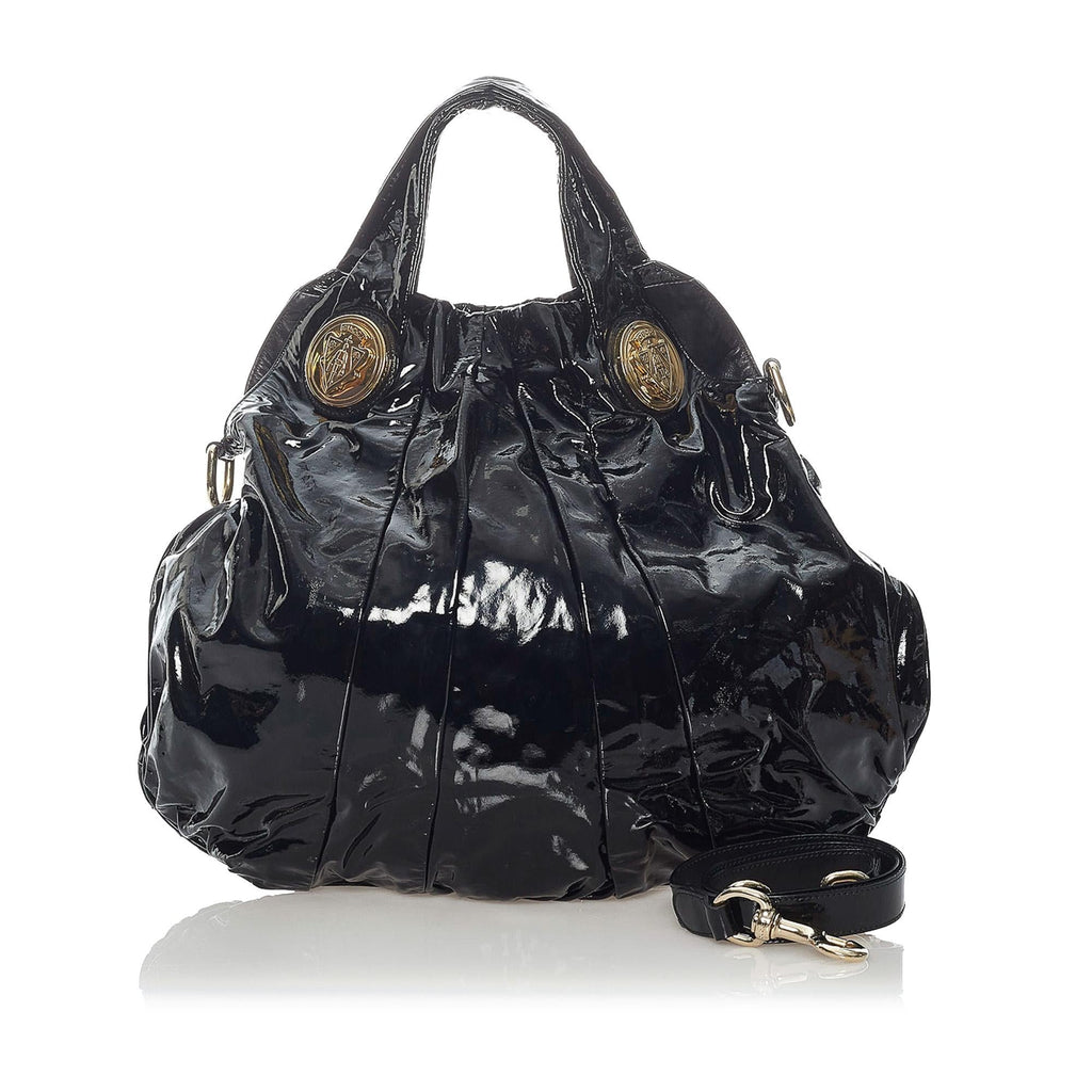 Gucci Hysteria Patent Leather Satchel (SHG-30806)