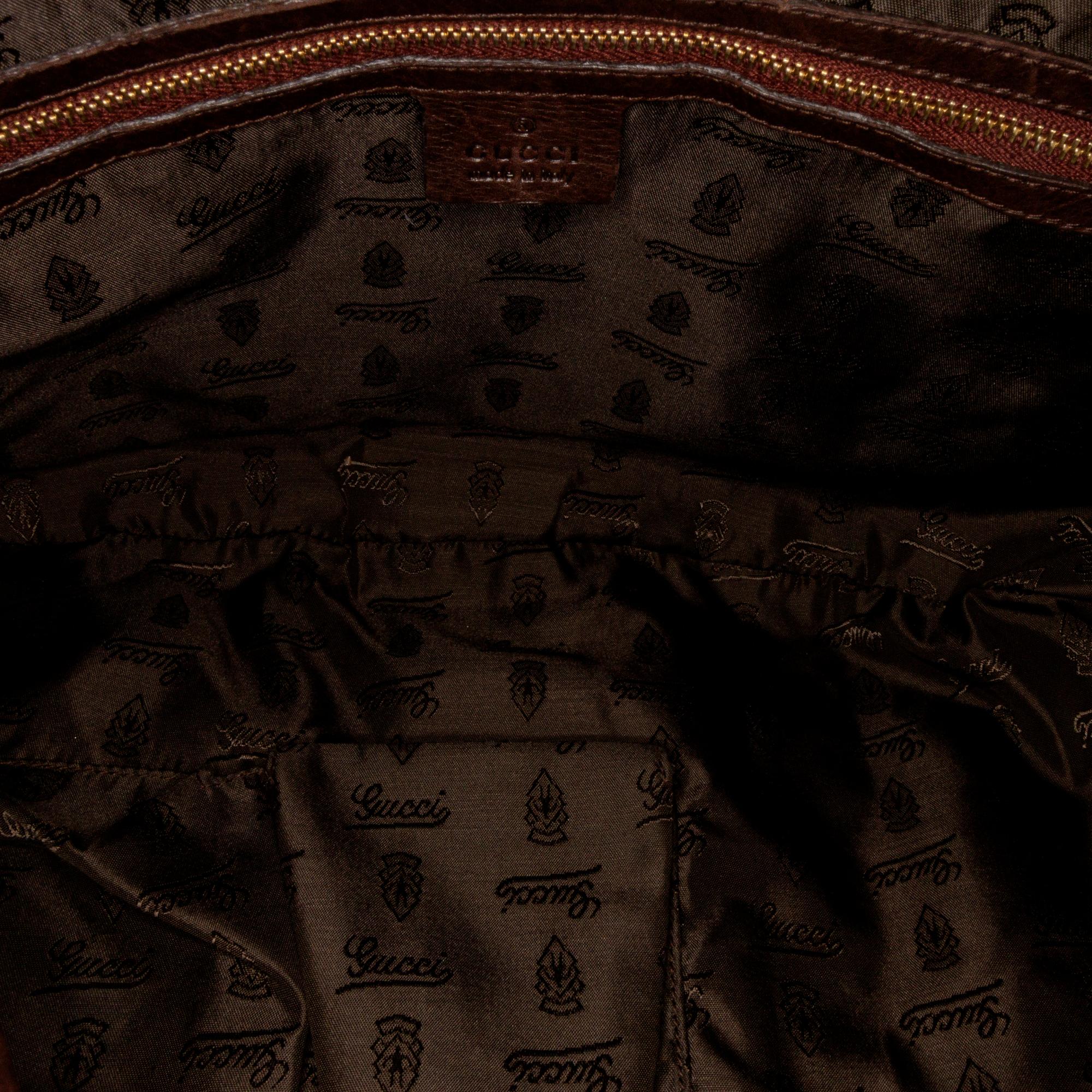 Gucci Hysteria Patent Leather Satchel (SHG-34166)