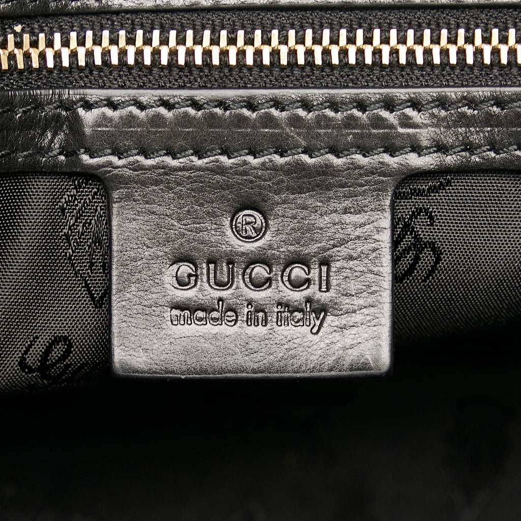 Gucci Large Patent Hysteria Clutch (SHG-uAOERL)