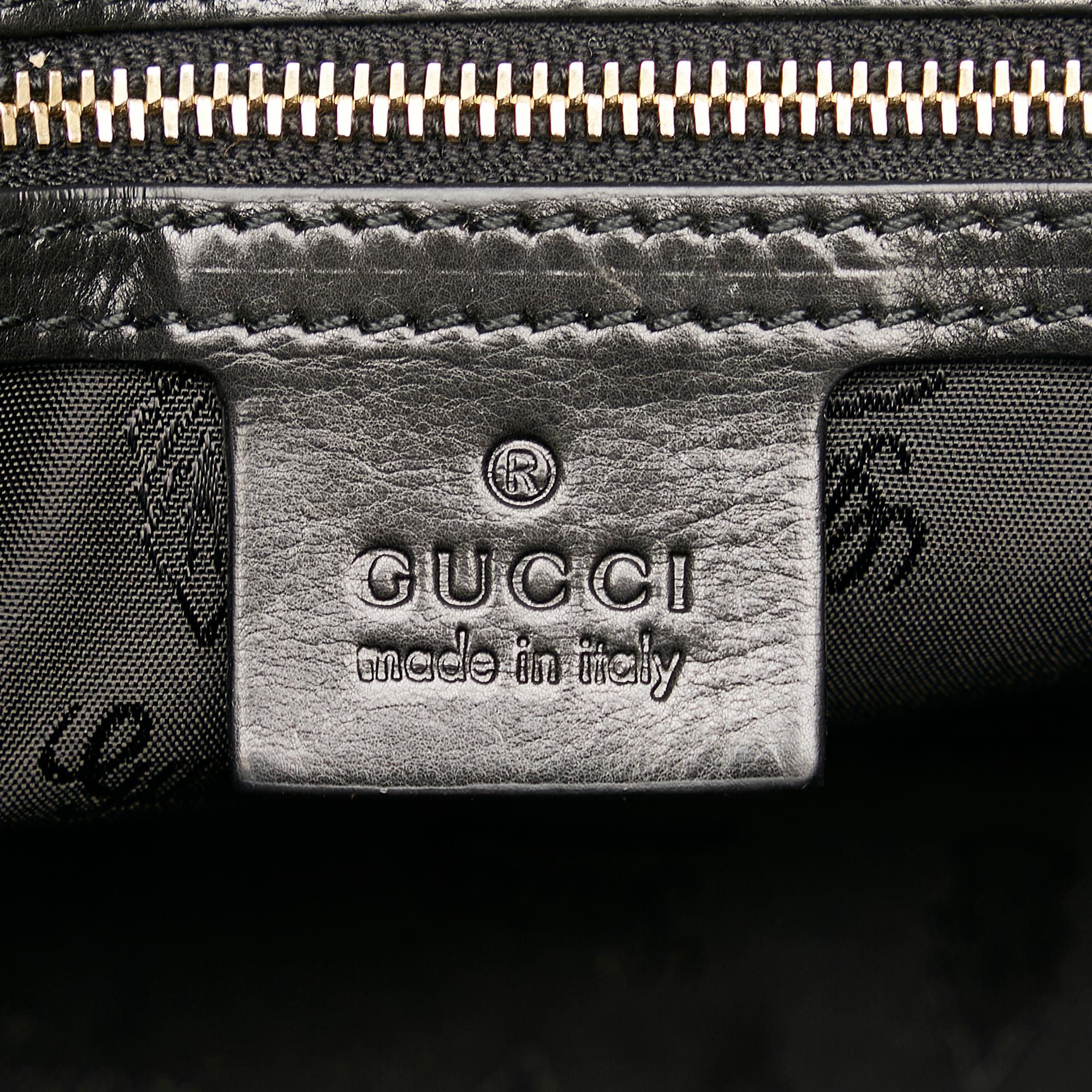 Gucci Large Patent Hysteria Clutch (SHG-uAOERL)