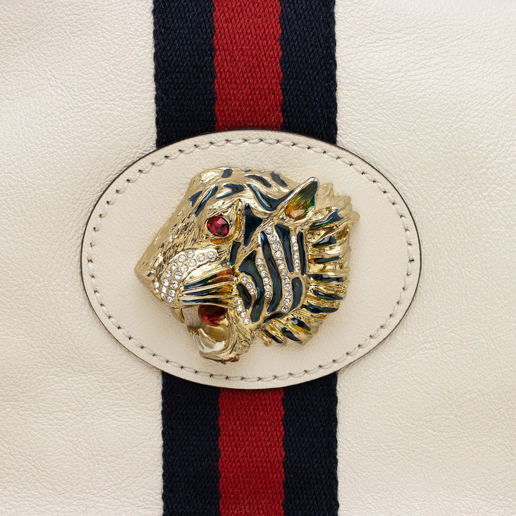 Gucci Leather Rajah Large Tote (SHF-cFWNwM)