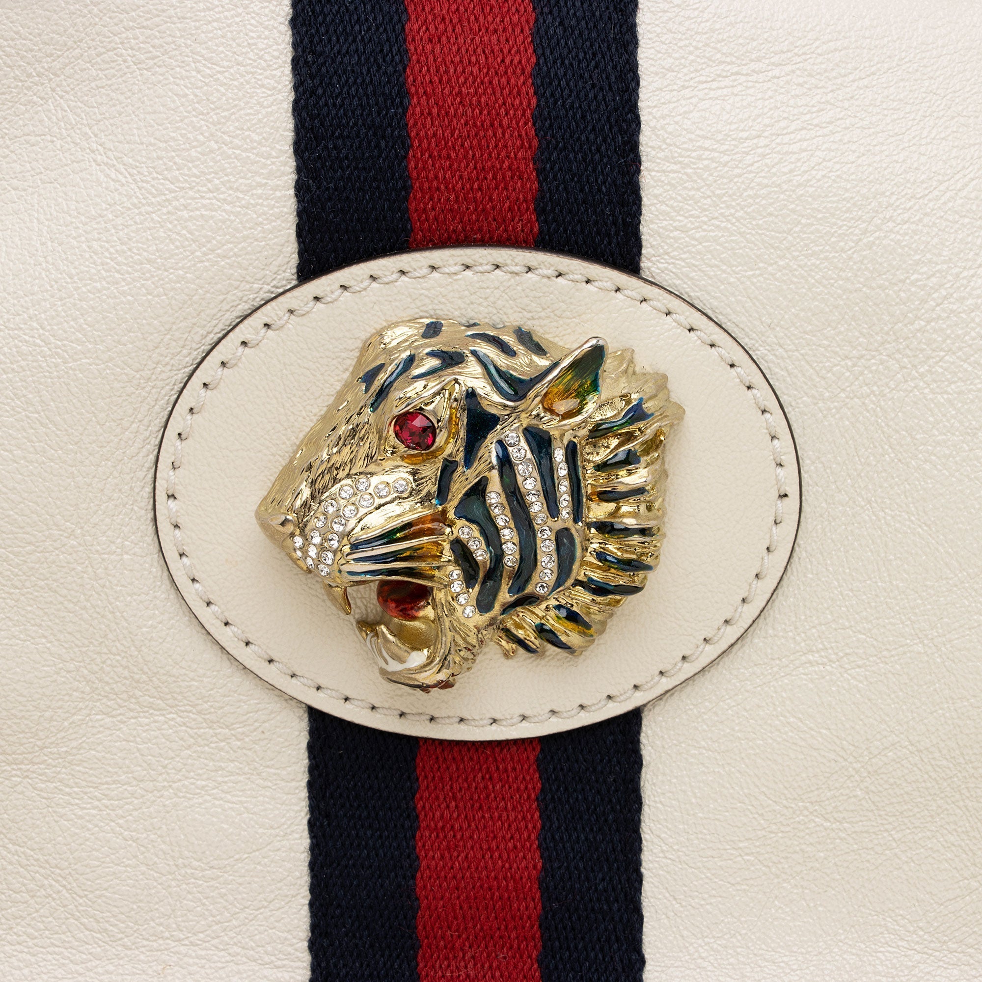 Gucci Leather Rajah Large Tote (SHF-cFWNwM)