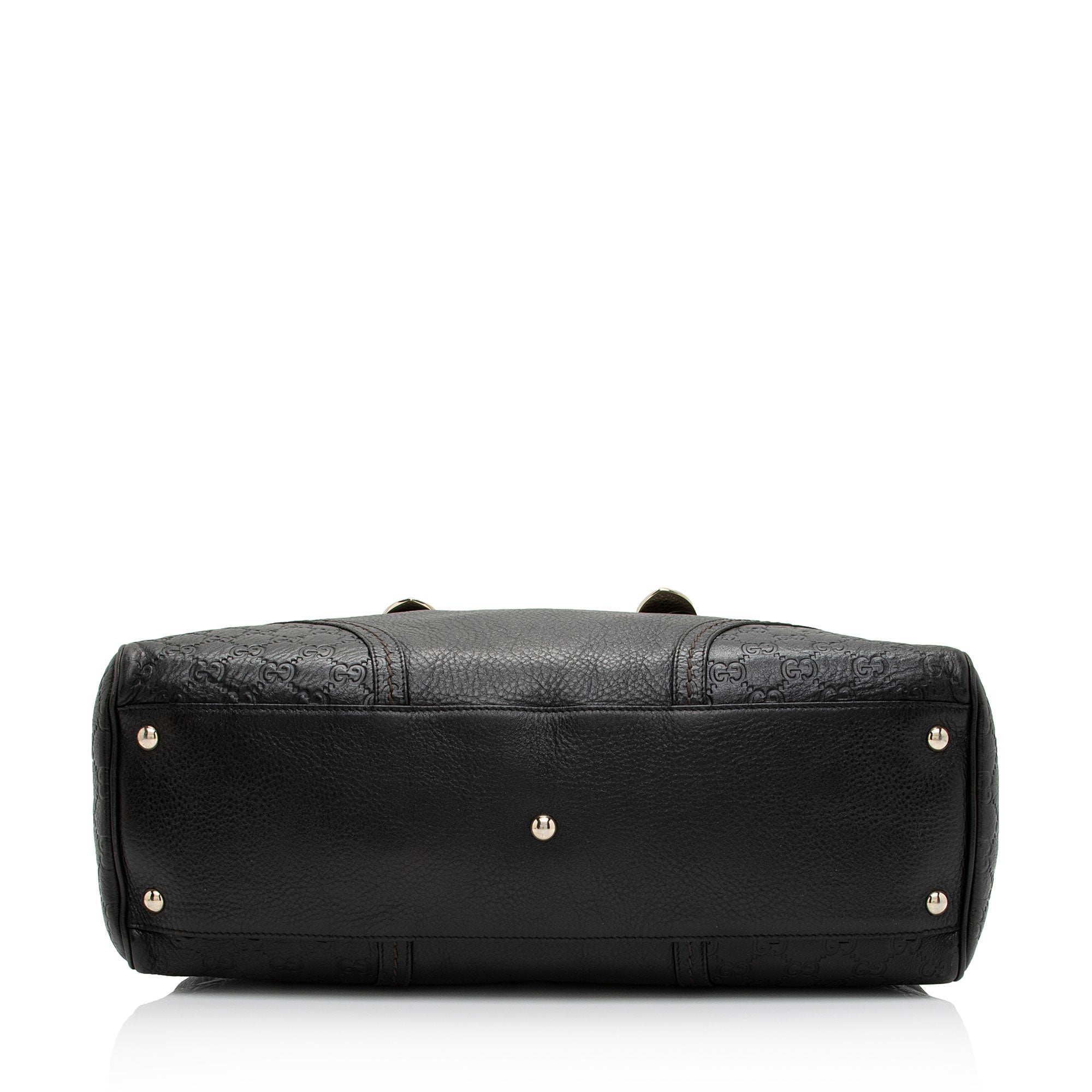 Gucci Leather Signoria Medium Tote (SHF-i1L2KK)