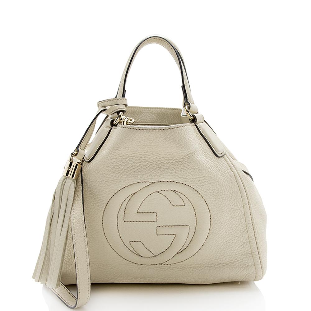 Gucci Leather Soho Small Tote (SHF-12921)