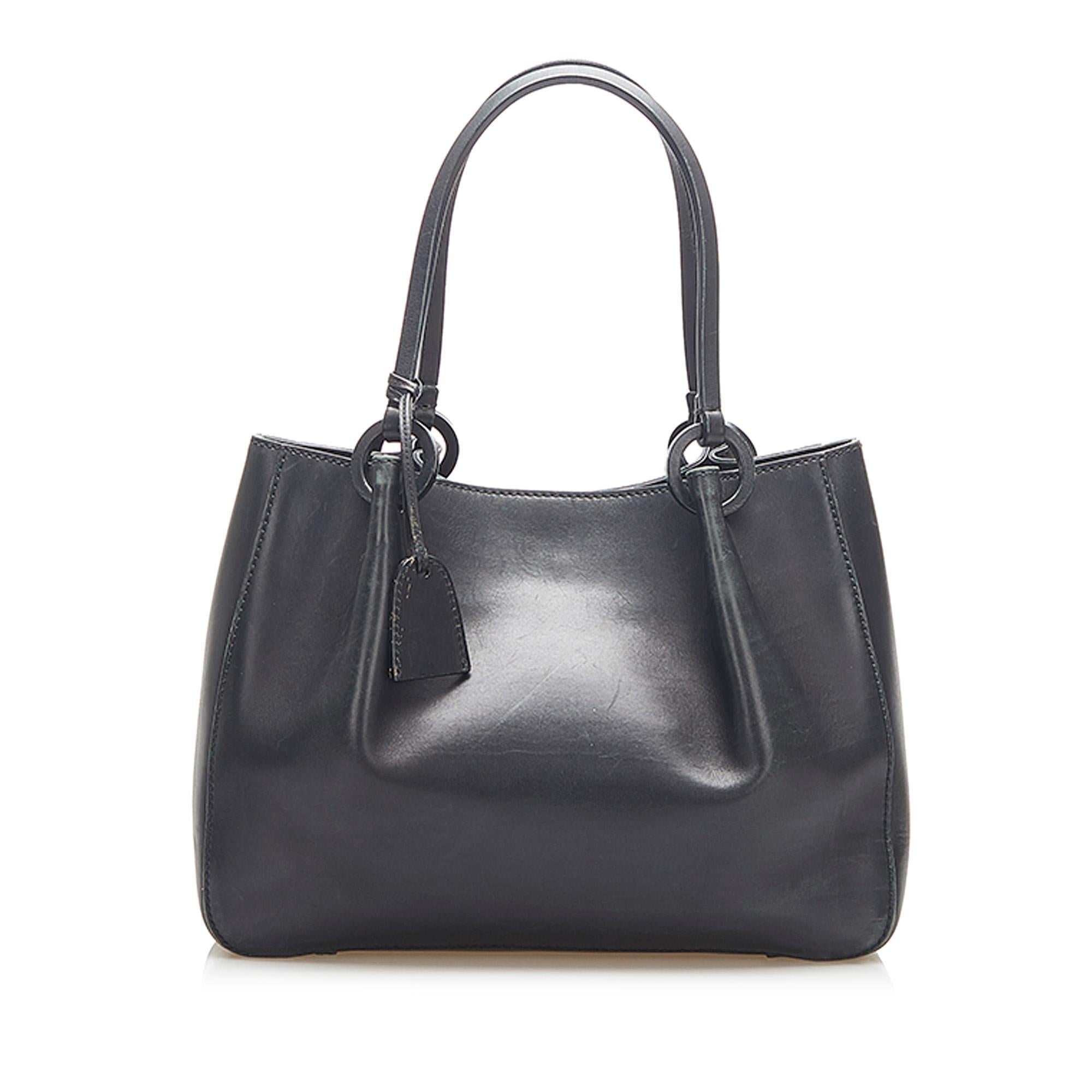 Gucci Leather Tote Bag (SHG-17837)