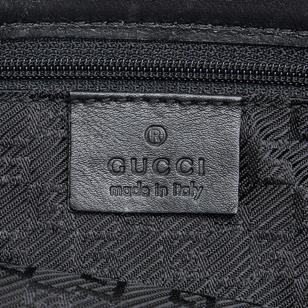 Gucci Leather Tote Bag (SHG-x1RoCi)