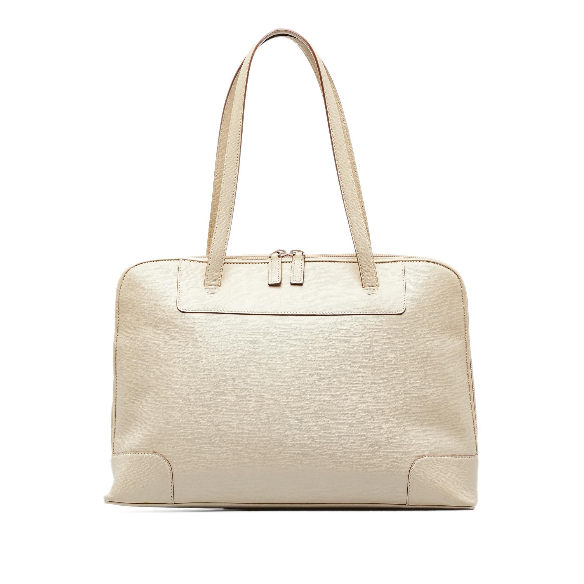 Gucci Leather Tote Bag (SHG-OP6ZzD)