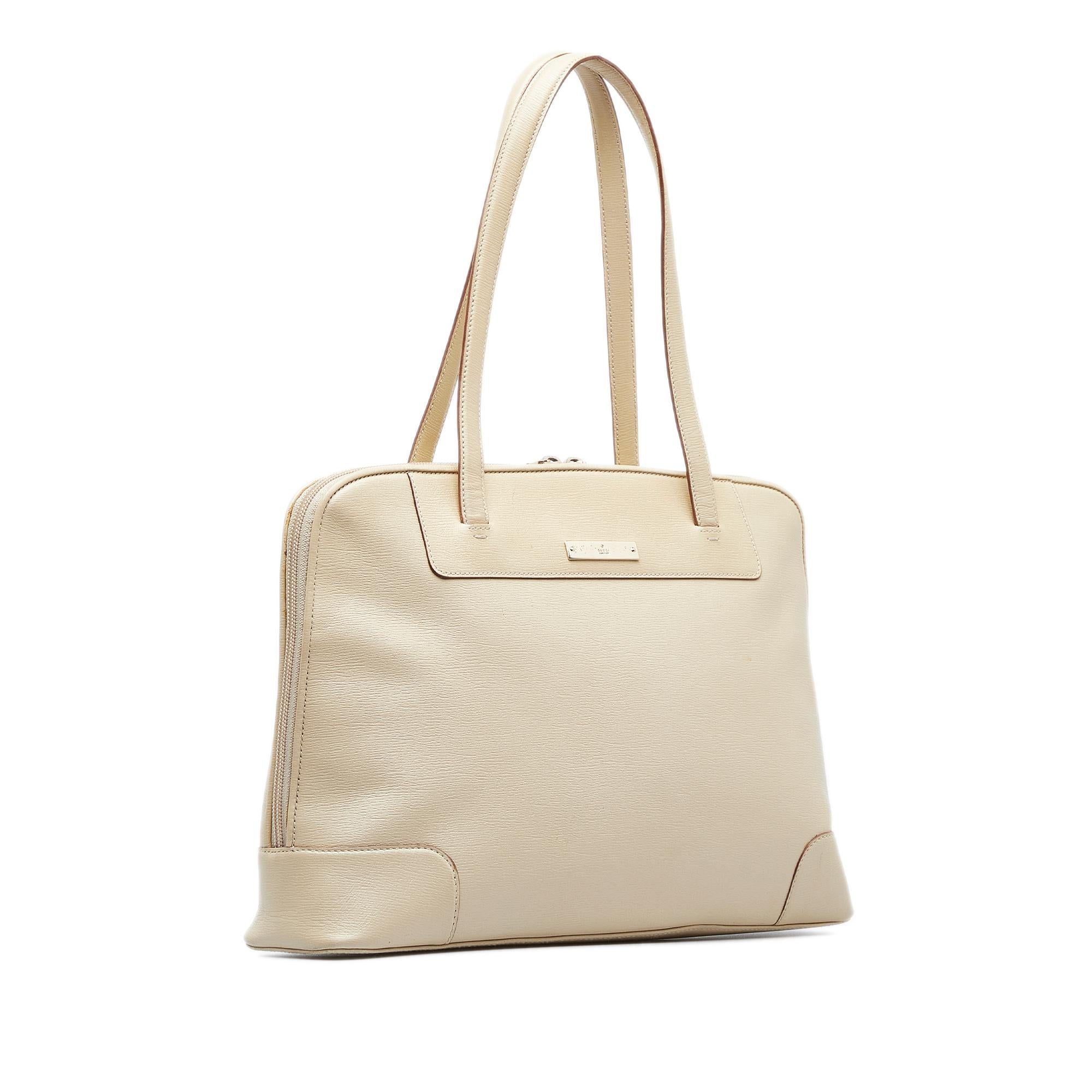 Gucci Leather Tote Bag (SHG-OP6ZzD)