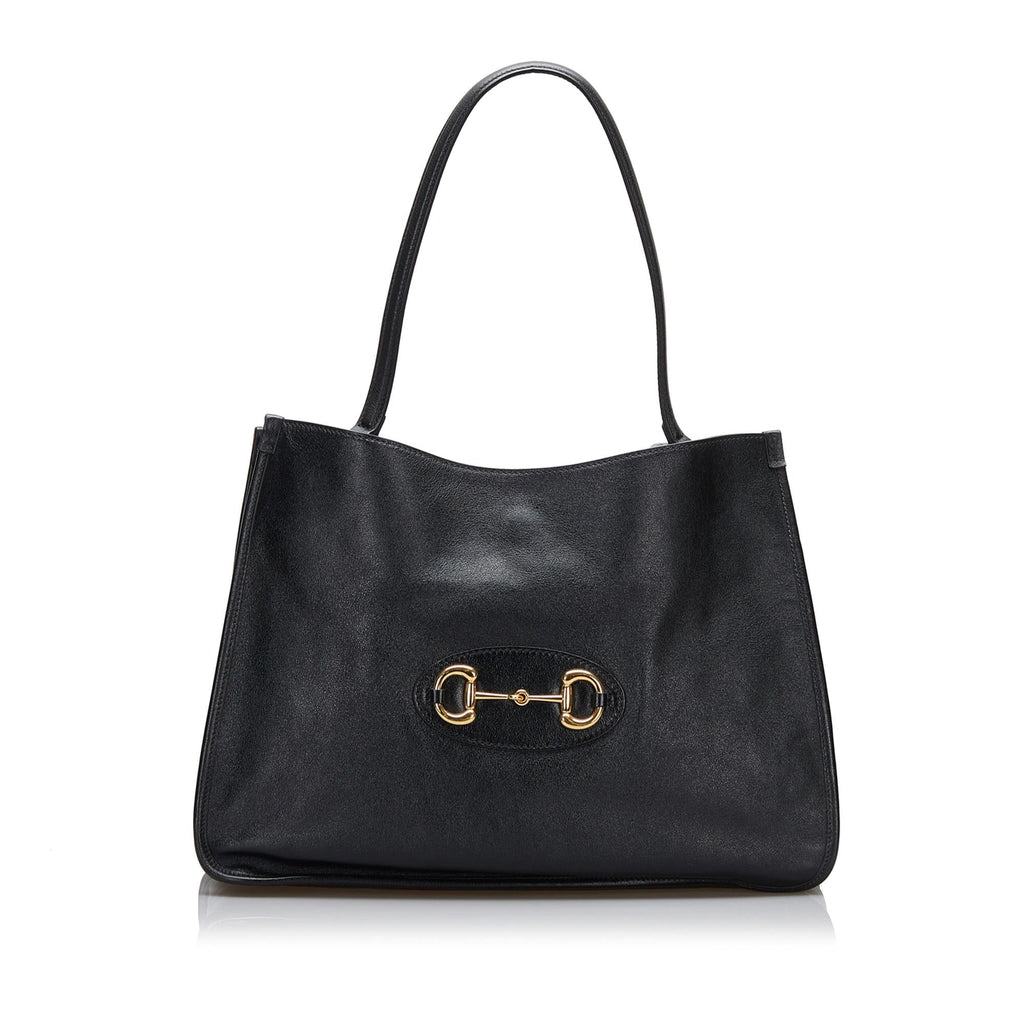 Gucci Medium Horsebit 1955 Tote Bag (SHG-icESM0)