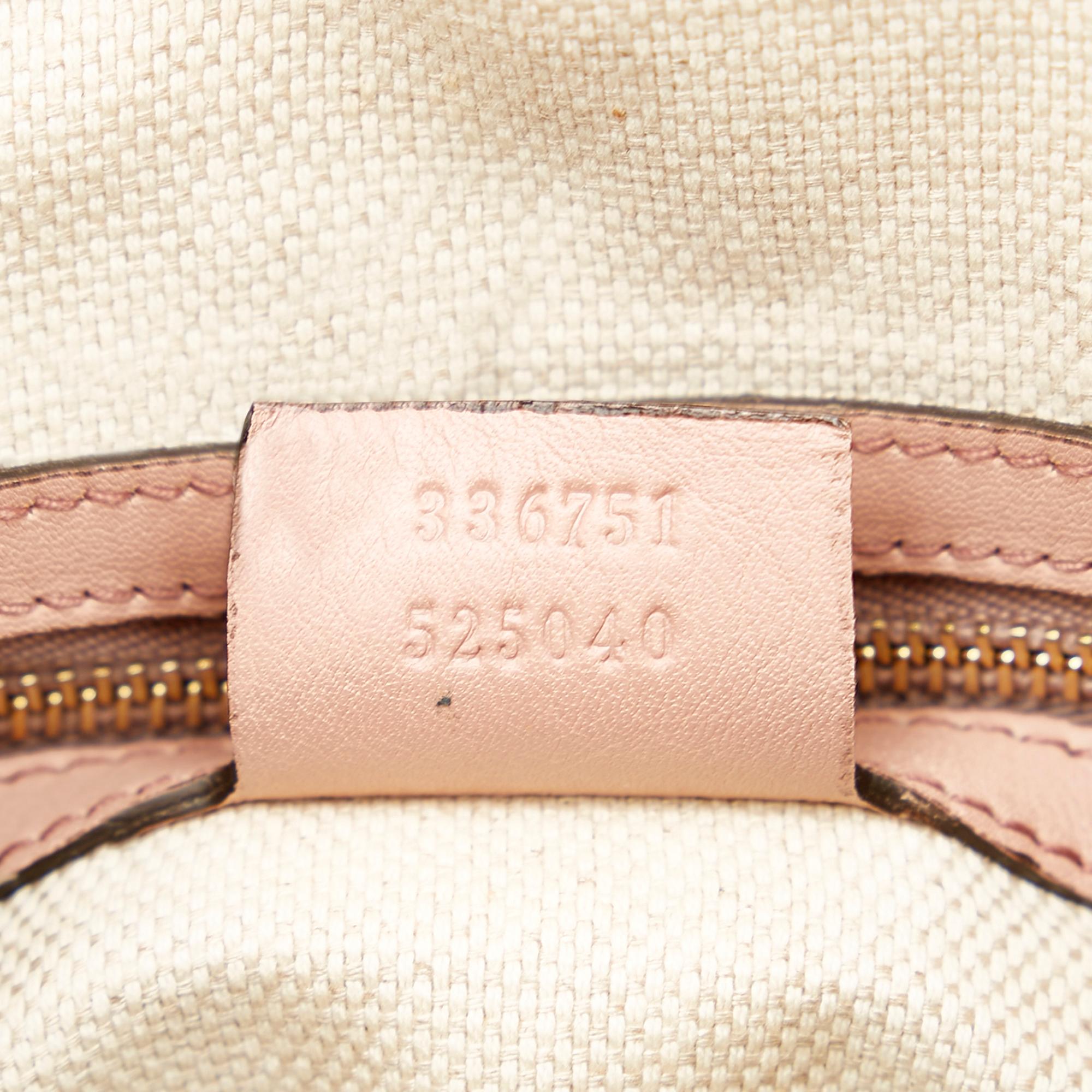 Gucci Medium Patent Soho Cellarius Satchel (SHG-Pqws7K)