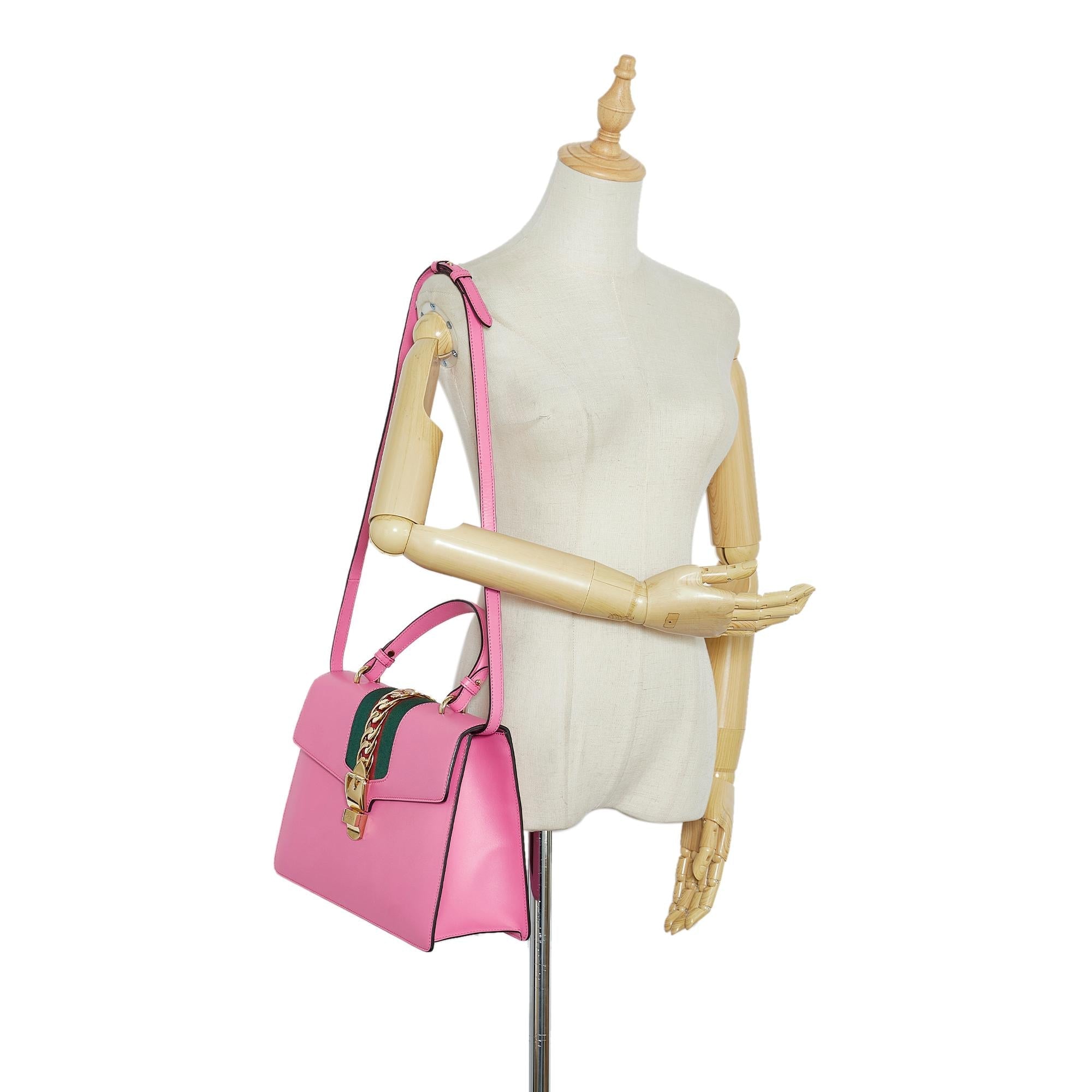 Gucci Medium Sylvie Satchel (SHG-ZwSUYi)
