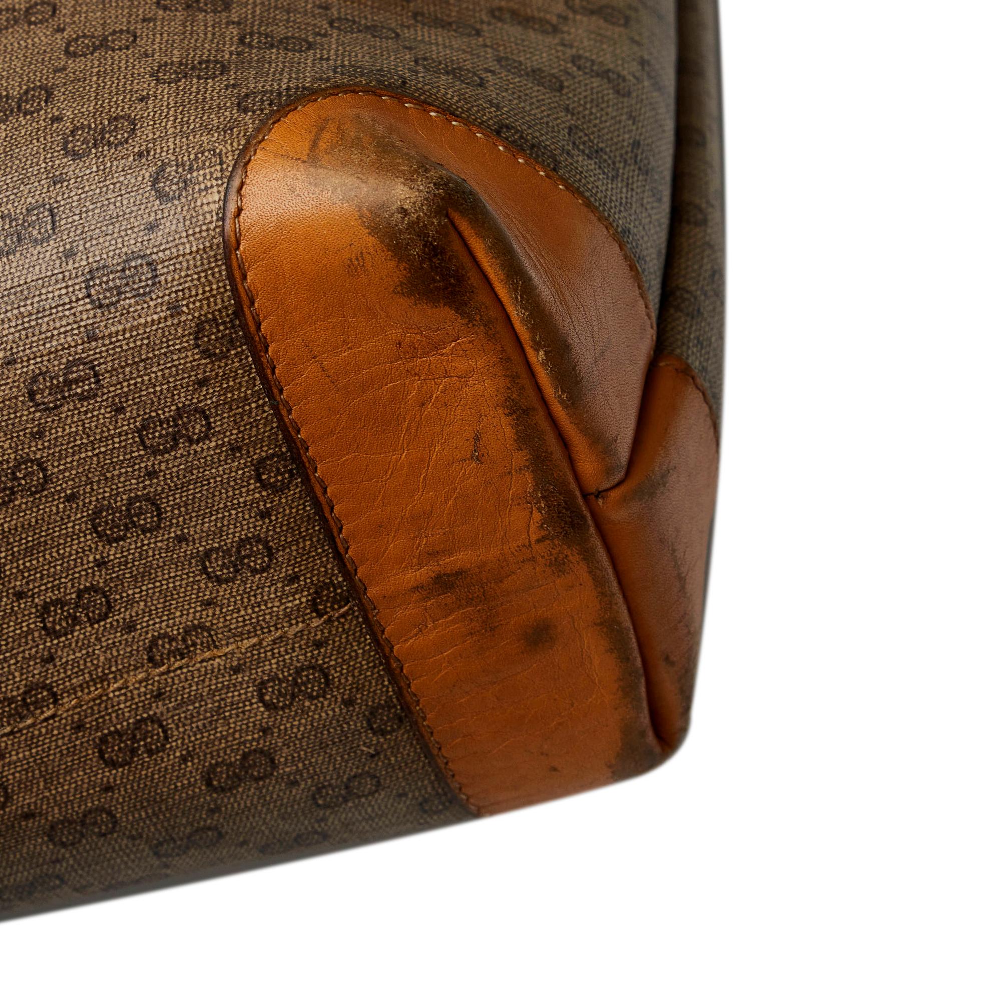 Gucci Micro GG Supreme Web Tote (SHG-wTF3Xd)
