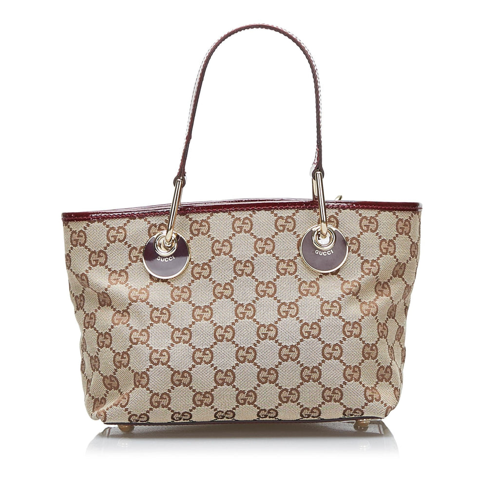 Gucci Mini GG Canvas Eclipse Tote (SHG-b0nqz3)