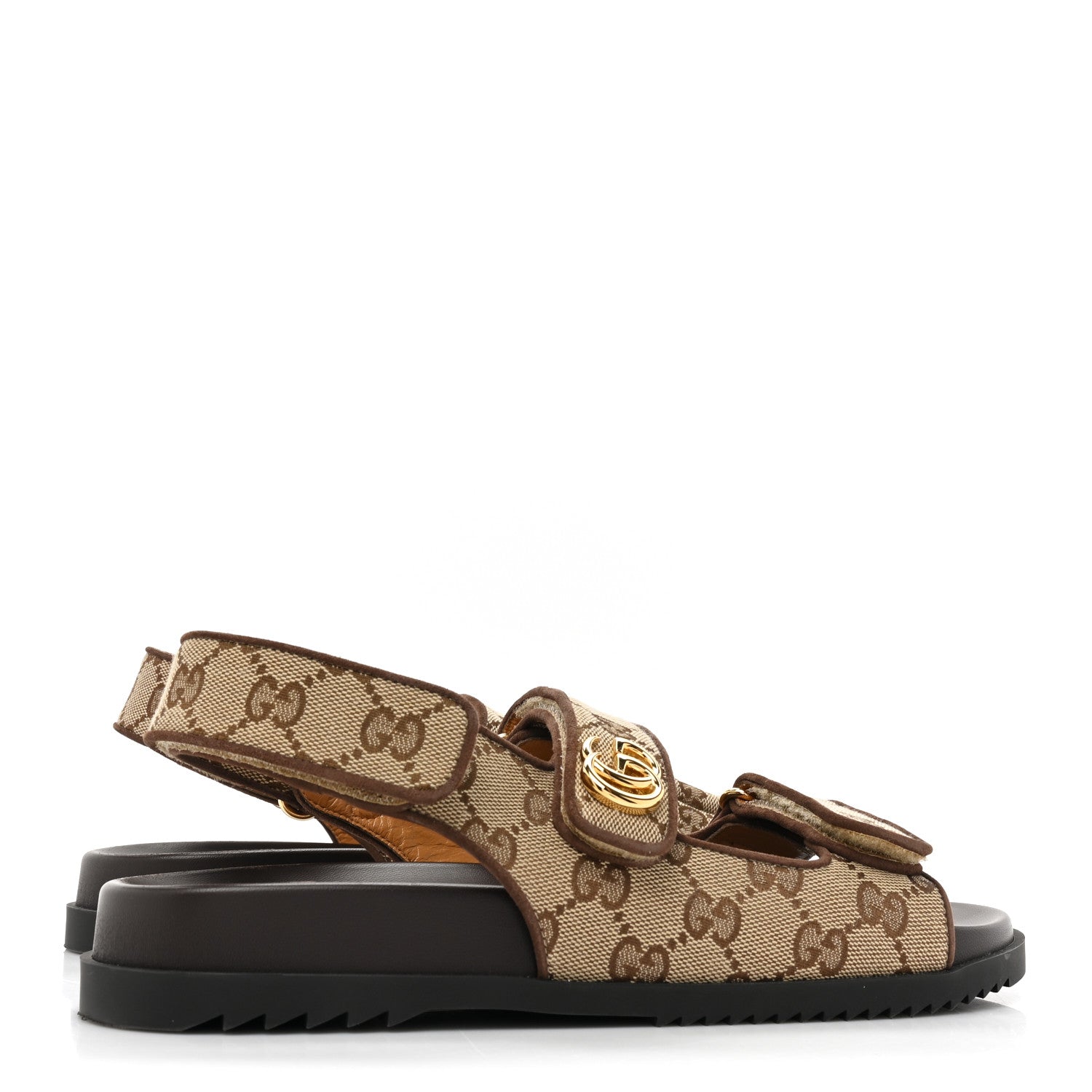 GUCCI GG SUPREME MORITZ SANDALS