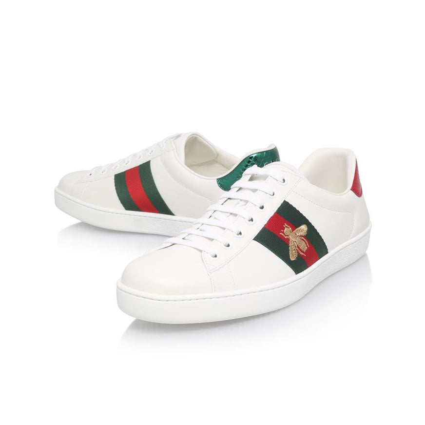 GUCCI NEW ACE BEE LOW-TOP SNEAKERS