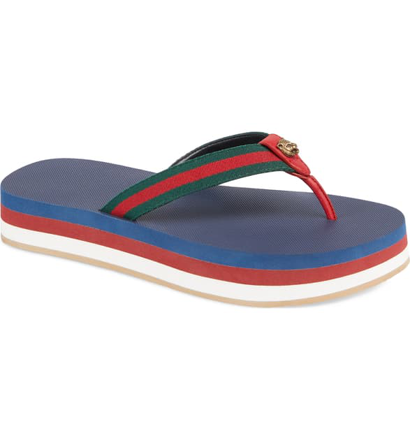 Gucci New Bedlam Flip Flop