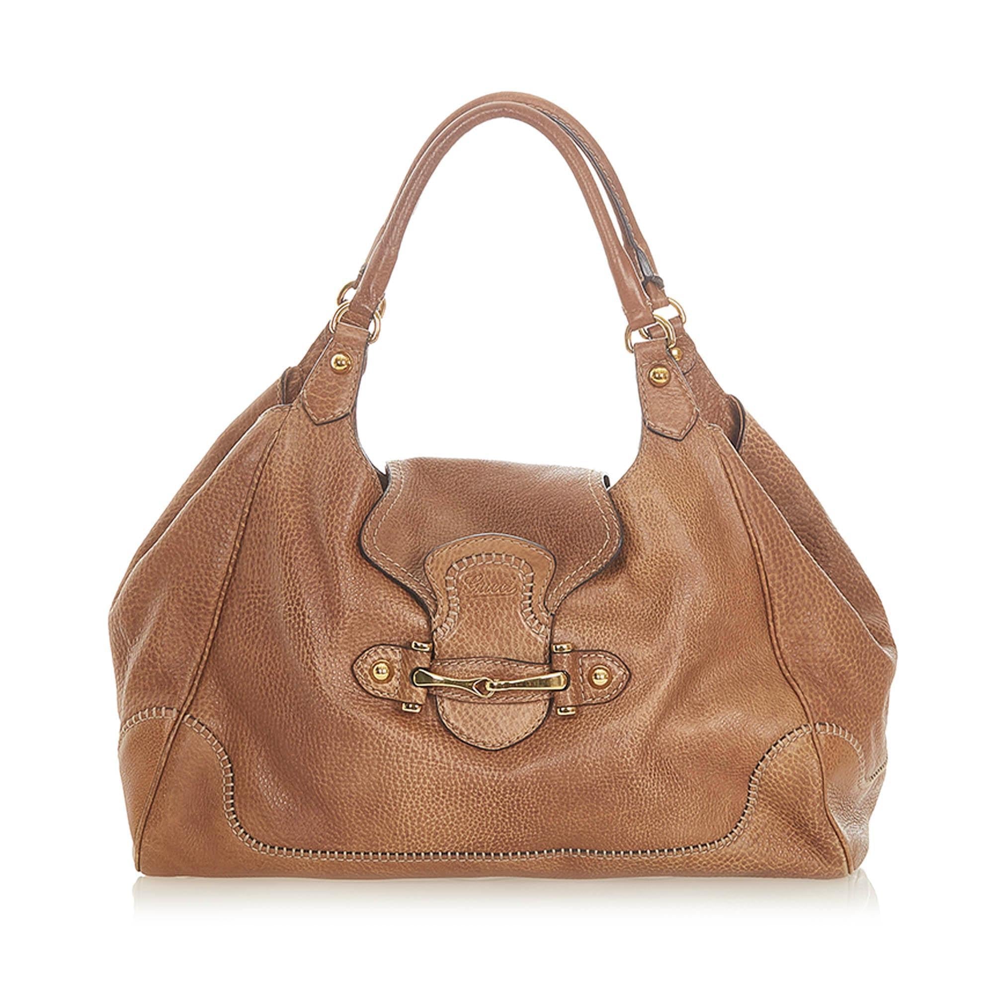 Gucci New Pelham Leather Tote Bag (SHG-19694)