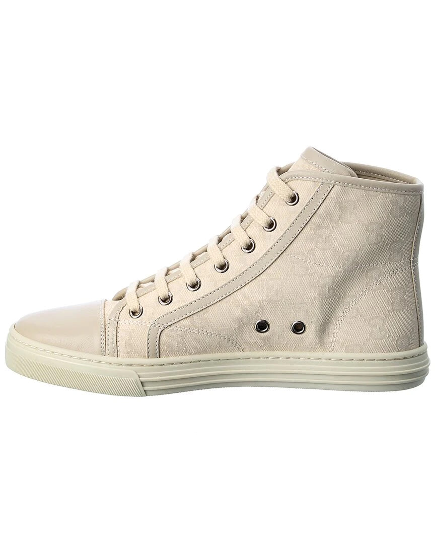 GUCCI ORIGINAL GG HIGH-TOP SNEAKERS