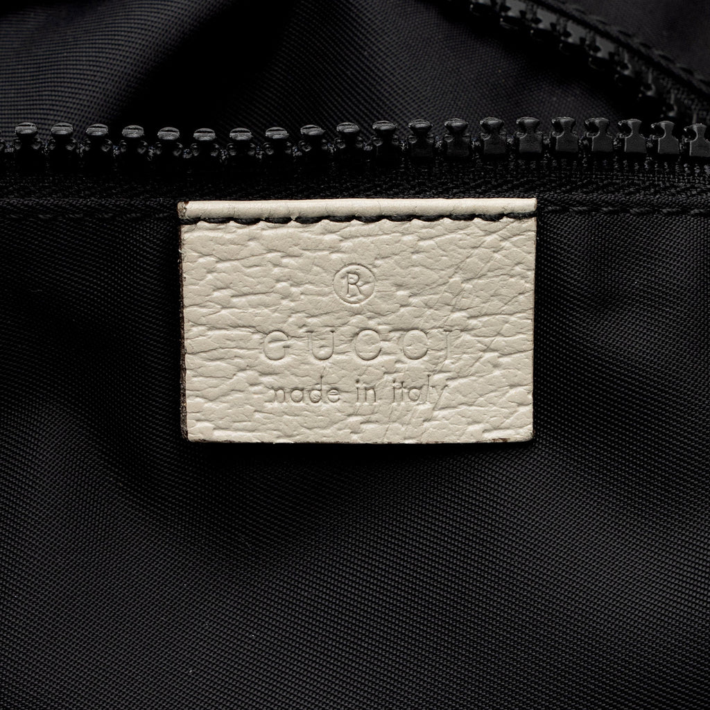Gucci PVC Logo XL Shopper Tote (SHF-AJvk6R)