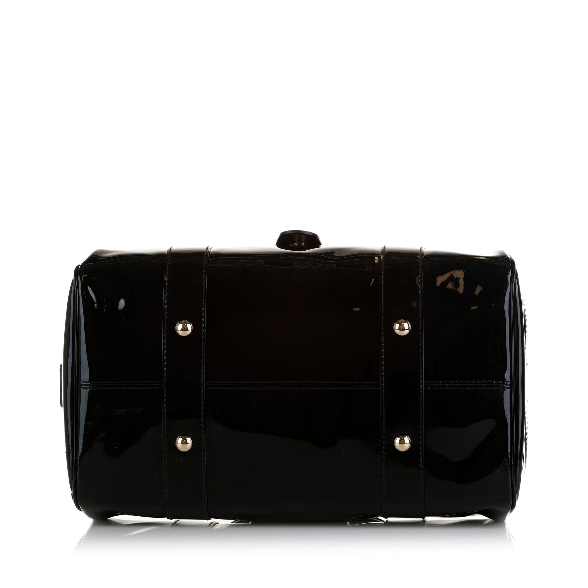 Gucci Patent Boston Bag (SHG-SjjnhF)