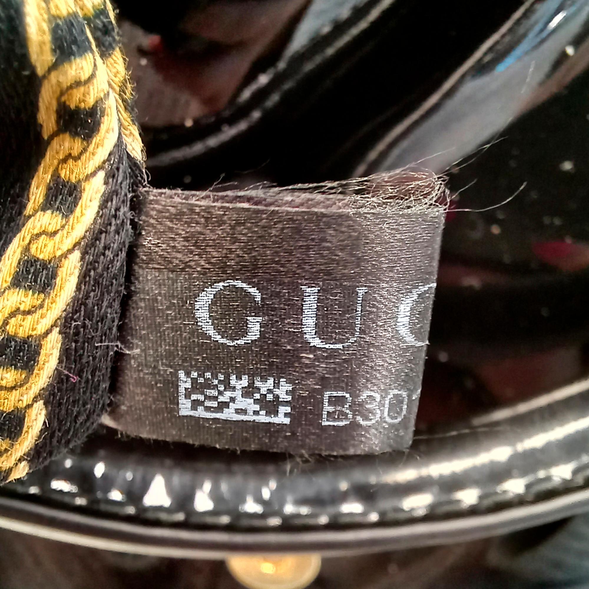 Gucci Patent Boston Bag (SHG-SjjnhF)
