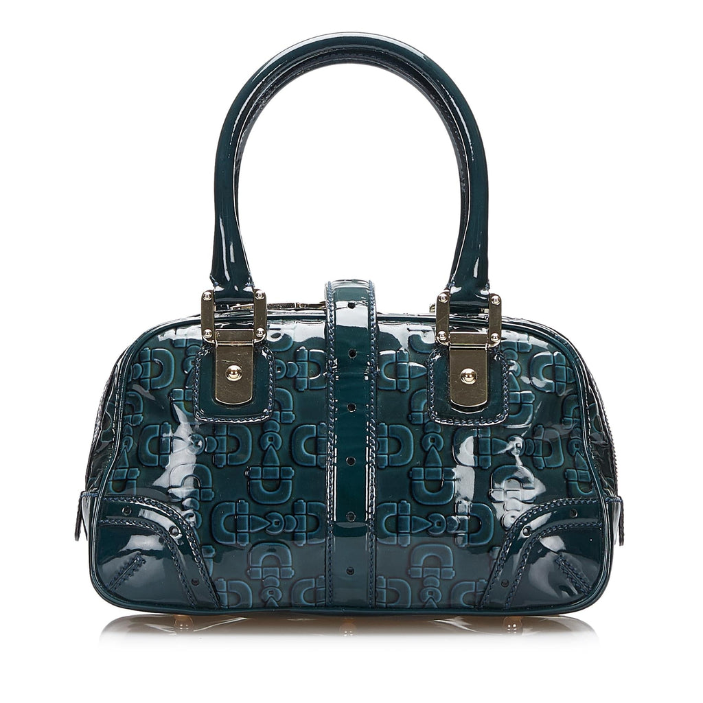 Gucci Patent Horsebit Handbag (SHG-eObUnw)