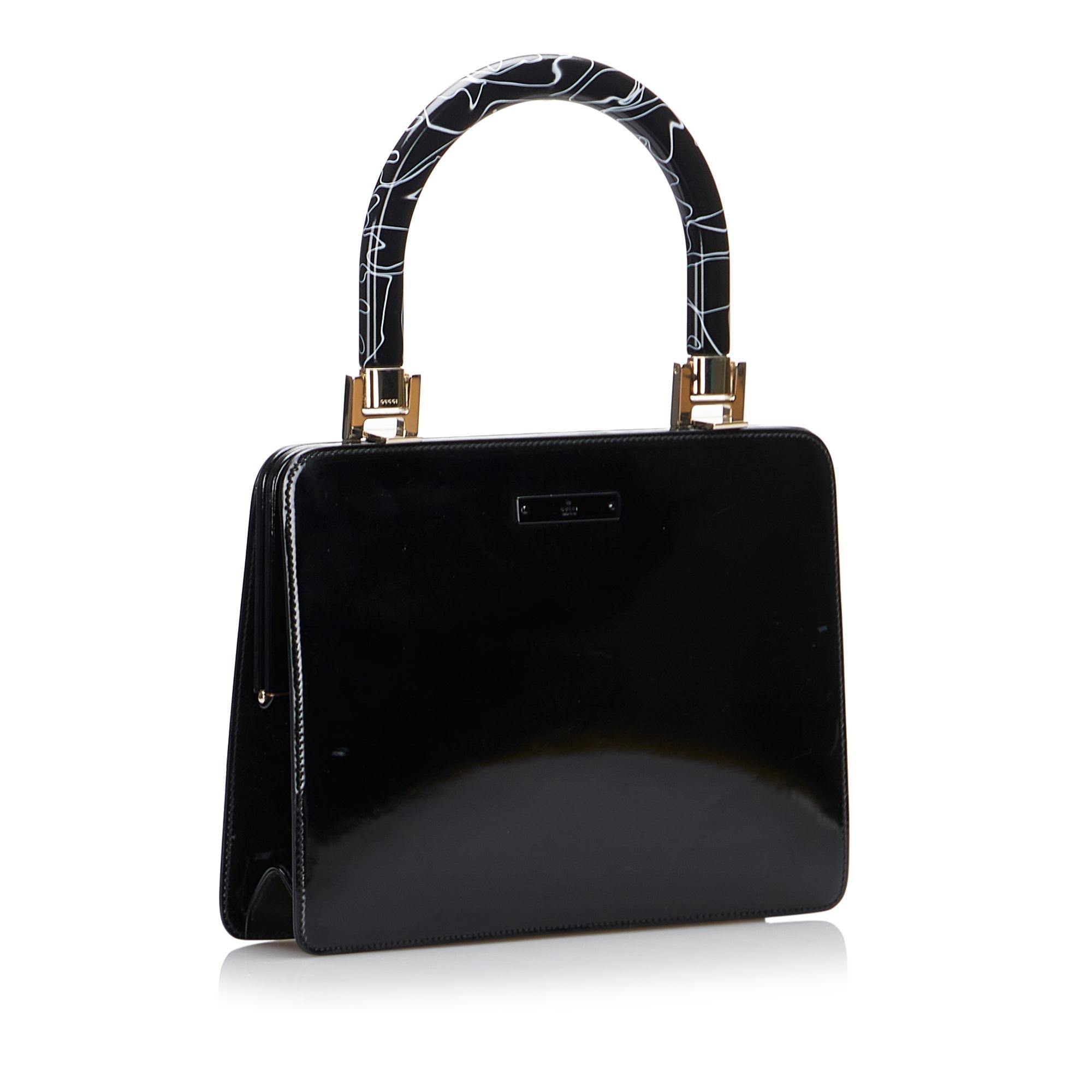 Gucci Patent Leather Handbag (SHG-6H1CTI)