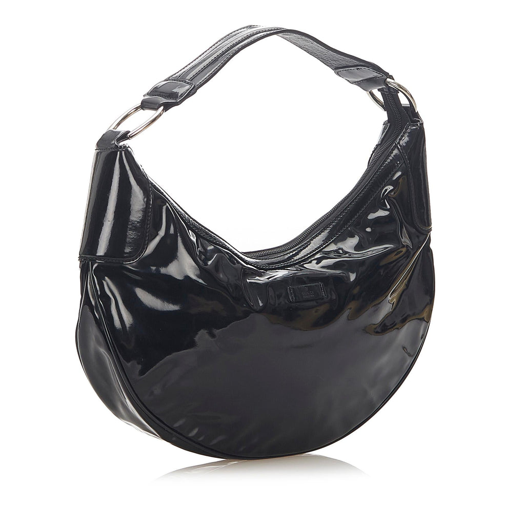 Gucci Patent Leather Hobo Bag (SHG-18215)