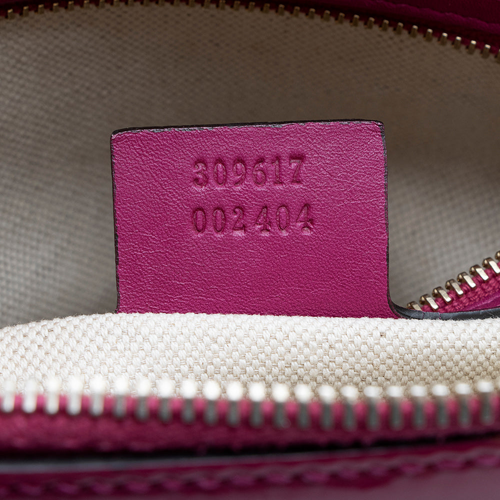 Gucci Microguccissima Patent Leather ]Nice Satchel (SHF-18853)