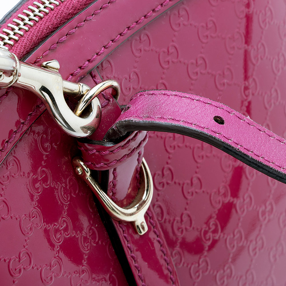 Gucci Microguccissima Patent Leather ]Nice Satchel (SHF-18853)