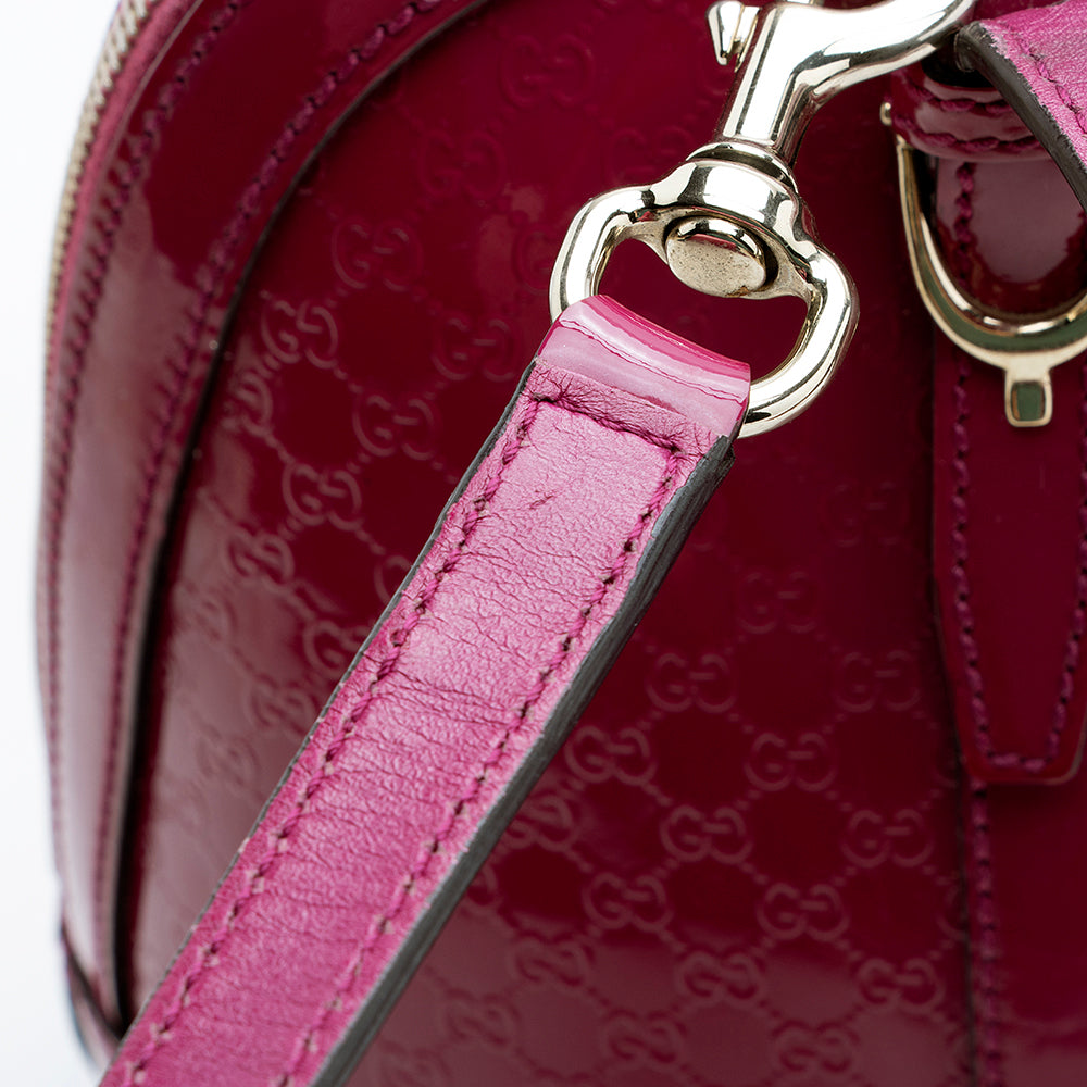 Gucci Microguccissima Patent Leather ]Nice Satchel (SHF-18853)