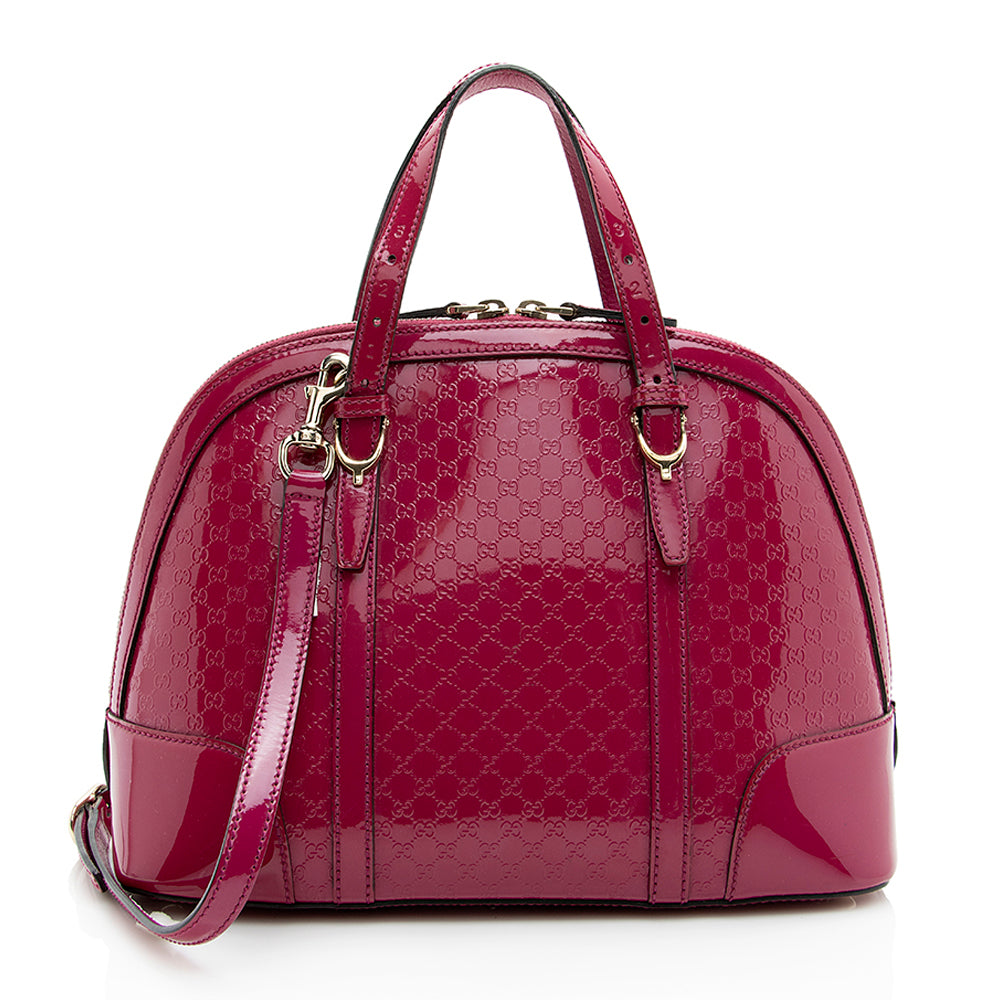 Gucci Microguccissima Patent Leather ]Nice Satchel (SHF-18853)