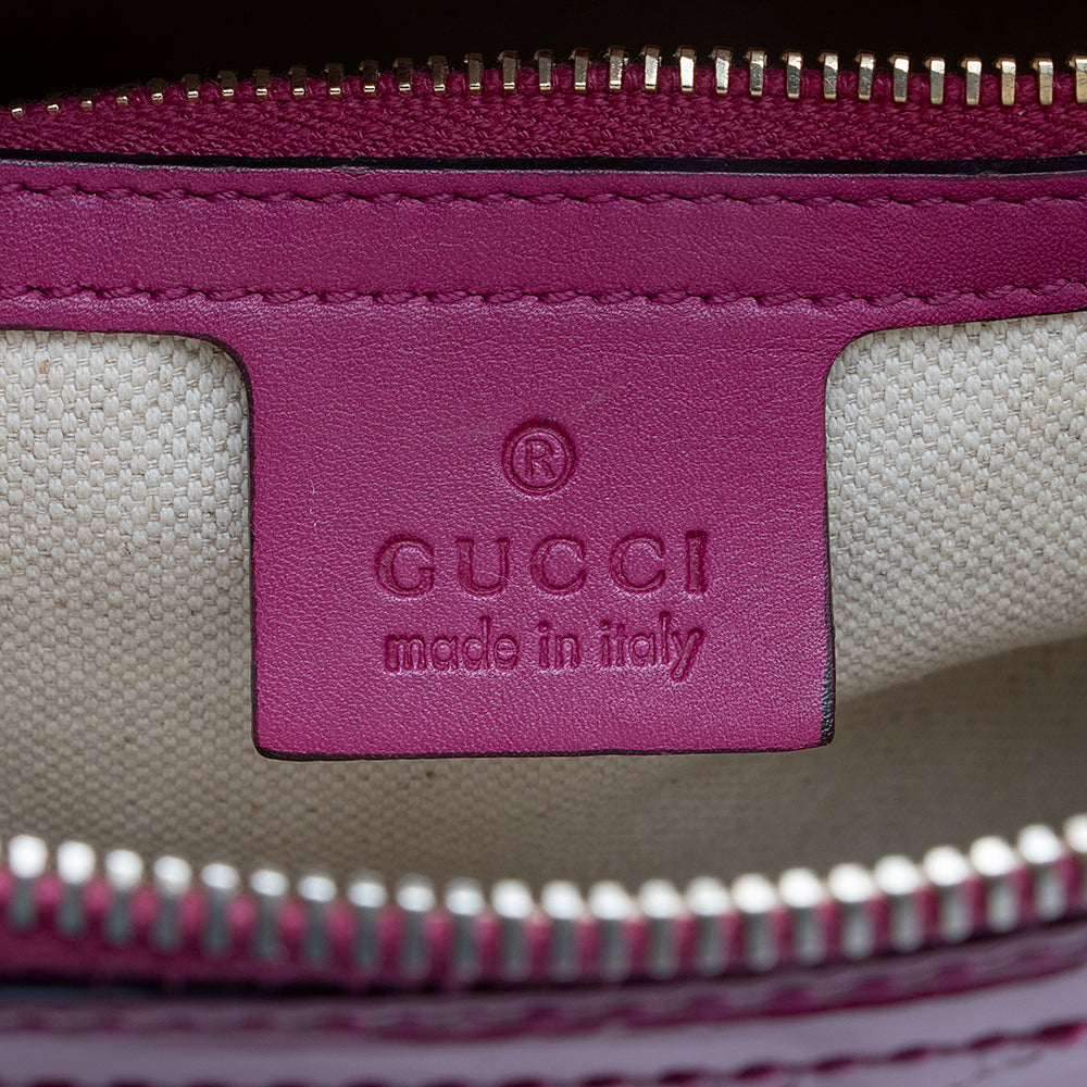 Gucci Microguccissima Patent Leather ]Nice Satchel (SHF-18853)