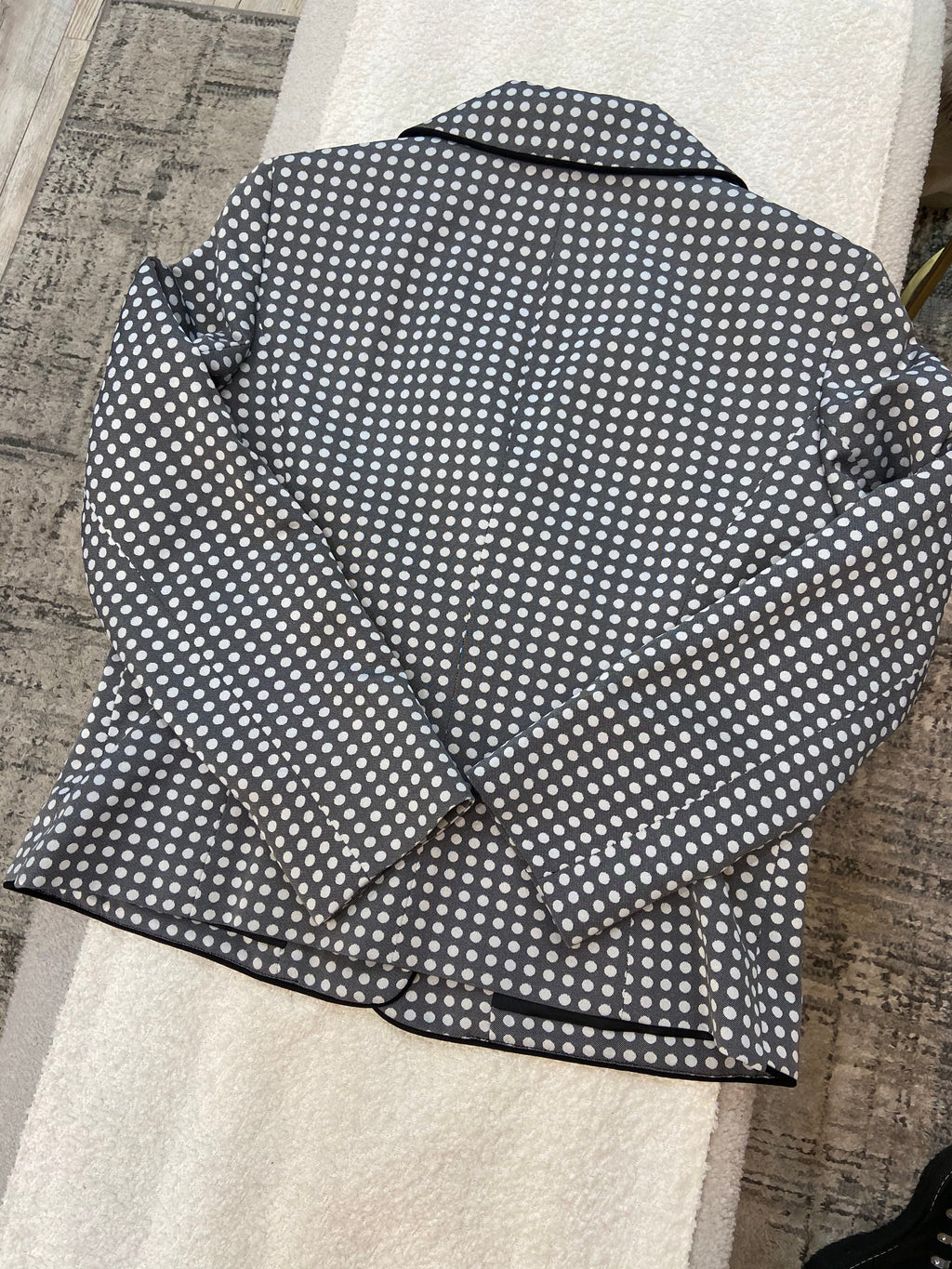 GUCCI POLKA DOT FITTED BLAZER