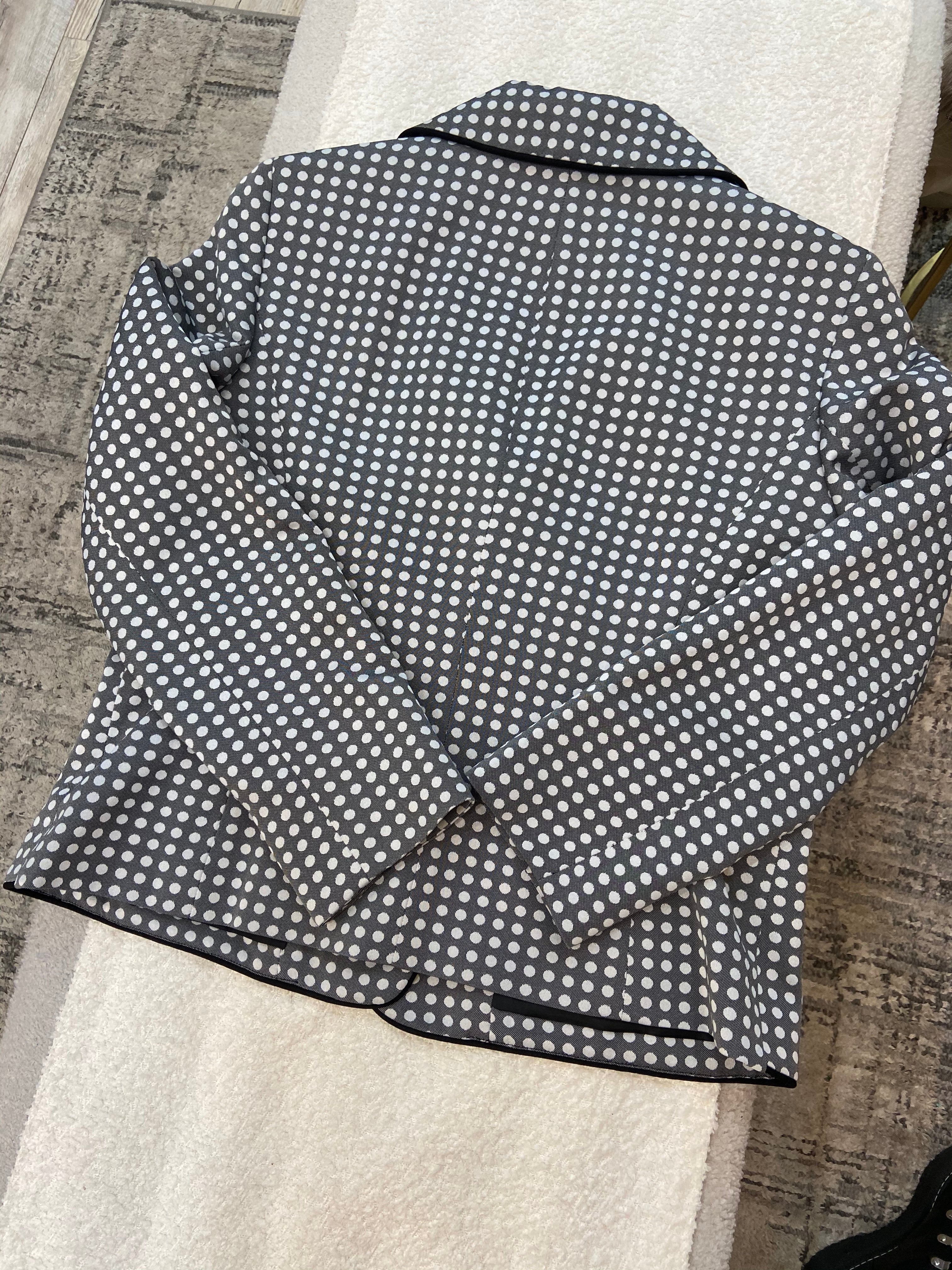 GUCCI POLKA DOT FITTED BLAZER