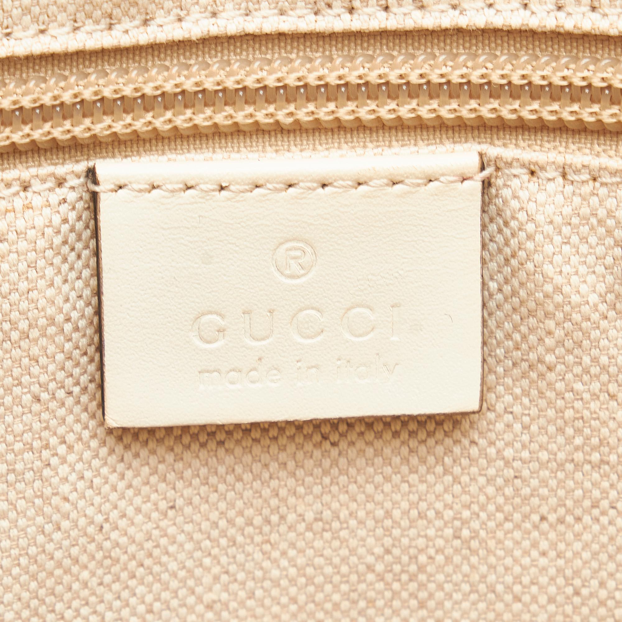 Gucci Printed Canvas Tote (SHG-stdQjI)