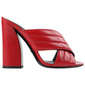 Gucci Resort Webby Mule Sandal Heels
